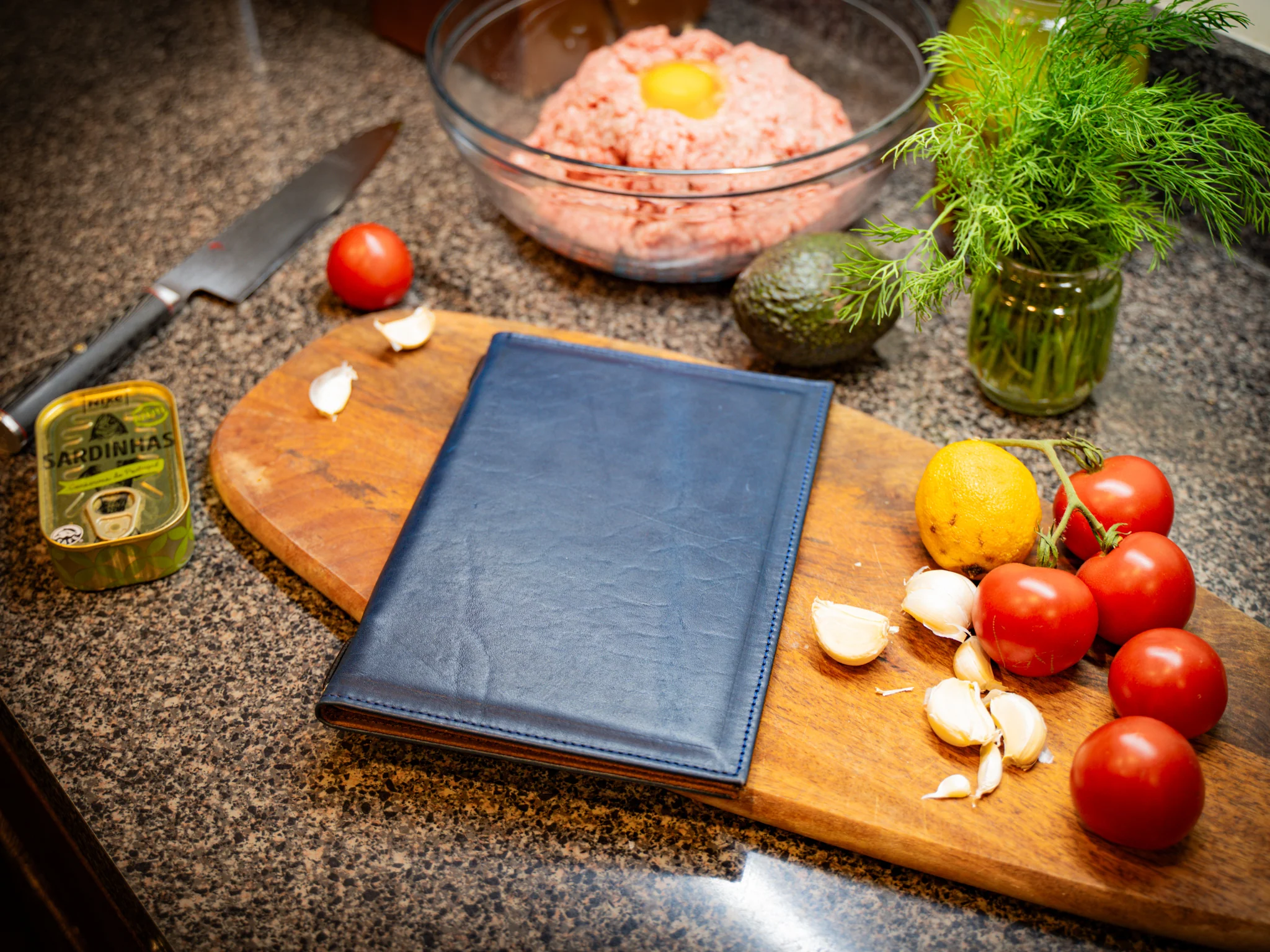 Hard Cover Menu - Navy - Image 6