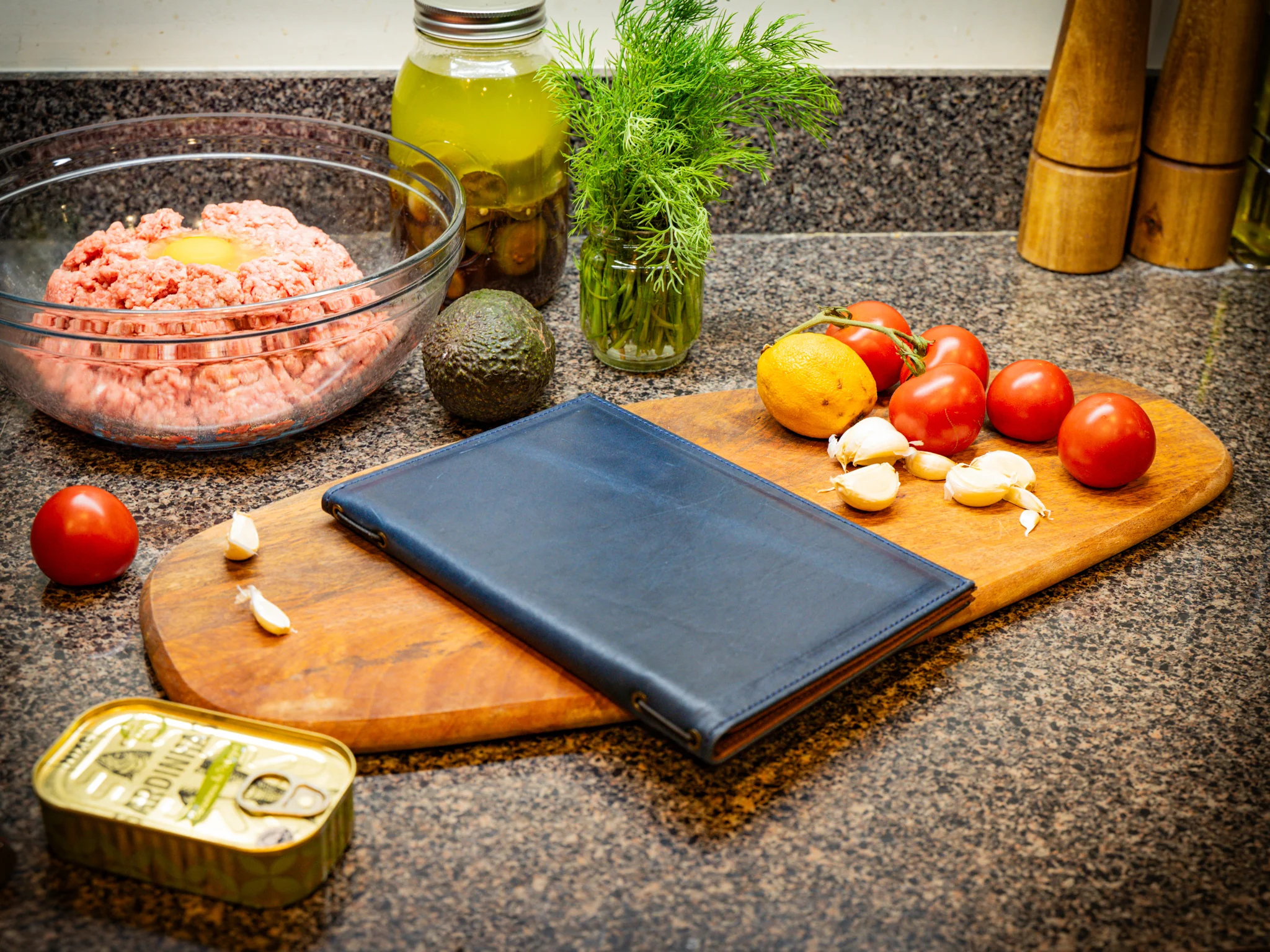 Hard Cover Menu - Navy - Image 7