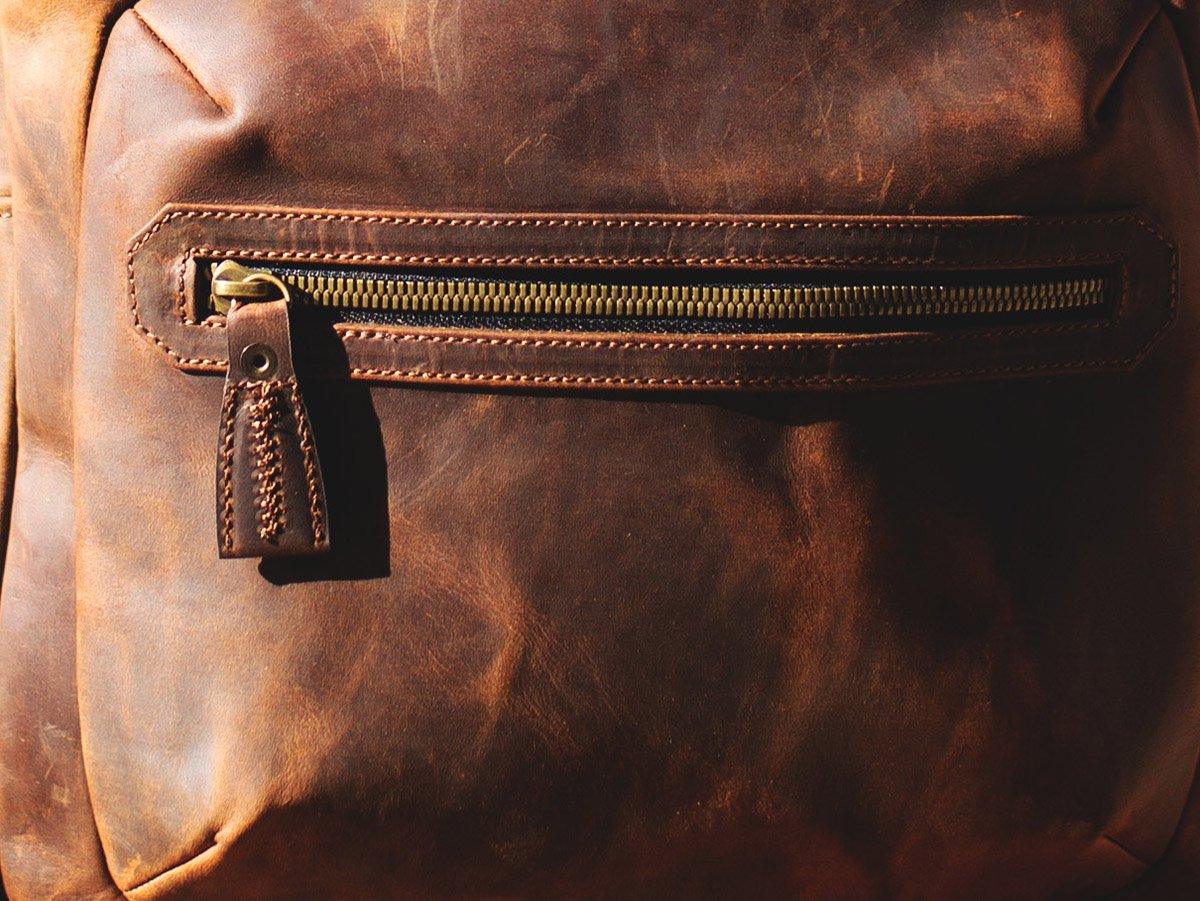 Milwaukee Leather Backpack City - Dark Chocolate - Image 3
