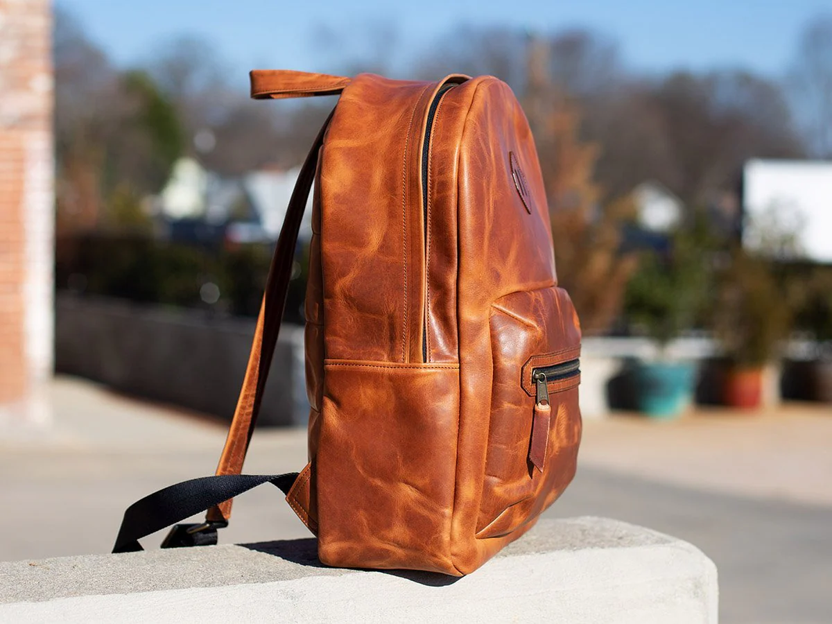 Milwaukee Leather Backpack City - Natural - Image 3