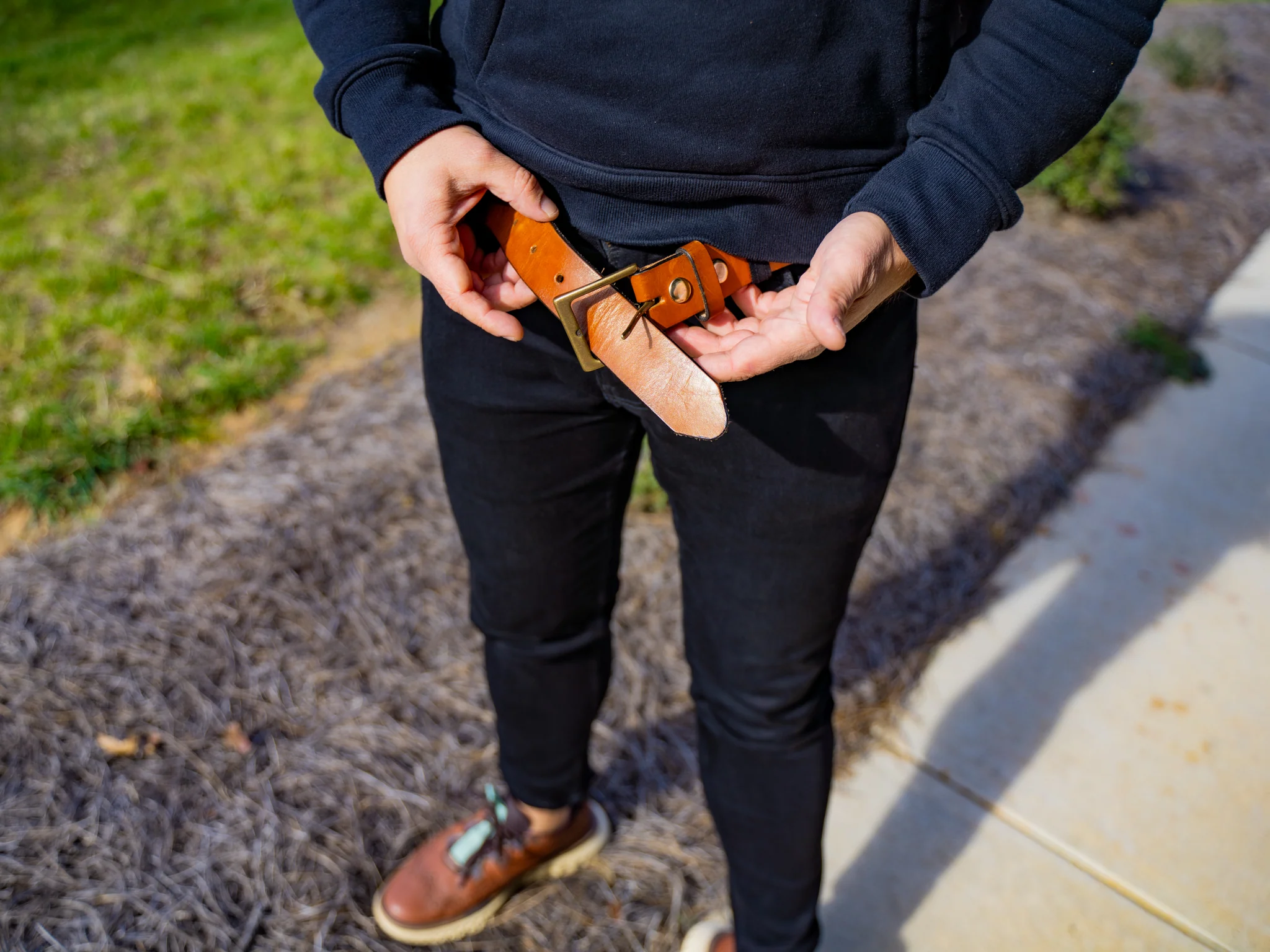 Milwaukee Leather Belt - Natural - Image 2