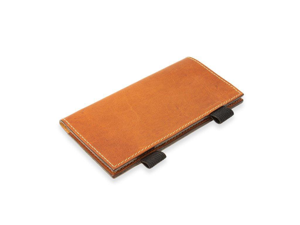 Milwaukee Leather Checkbook Cover - Natural