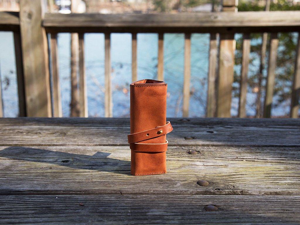 Milwaukee Leather Cigar Wallet - Natural - Image 3