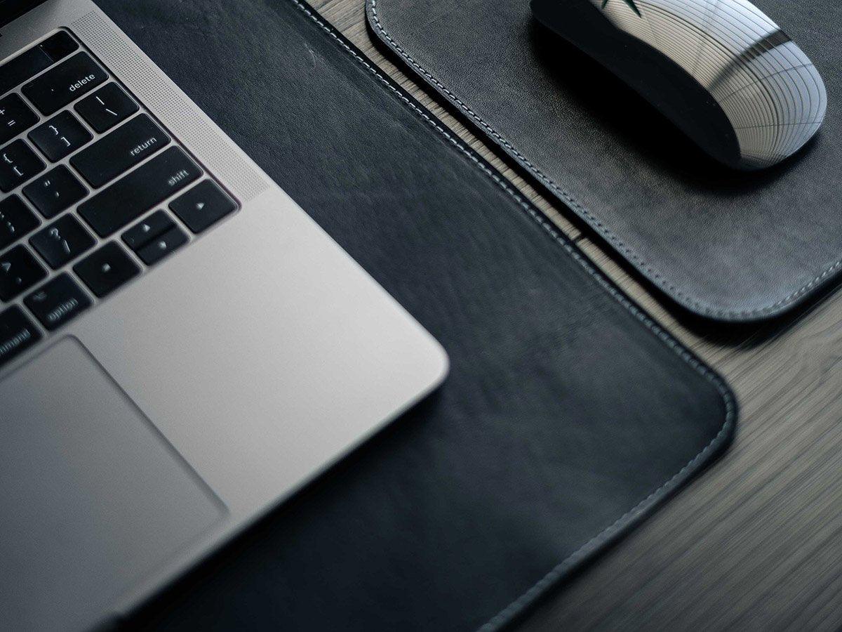 Milwaukee Leather Desk Pad - Black - Image 5