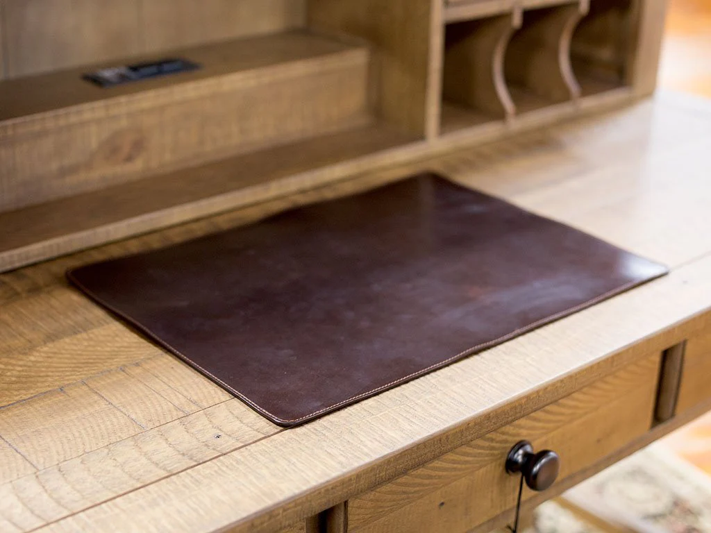 Milwaukee Leather Desk Pad - Brown - Image 2