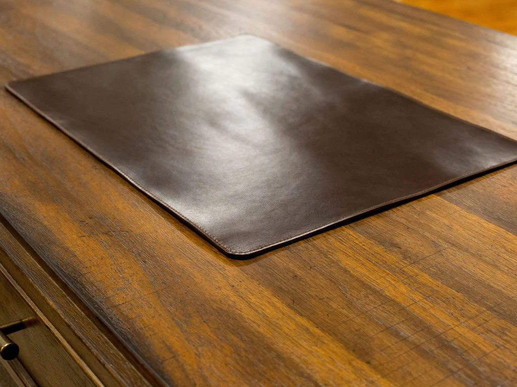 Milwaukee Leather Desk Pad - Brown - Image 6