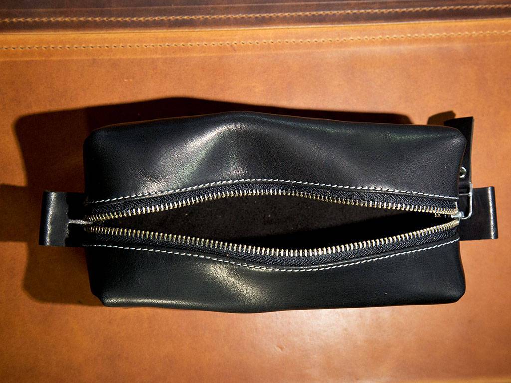 Milwaukee Leather Dopp Kit - Black - Image 3