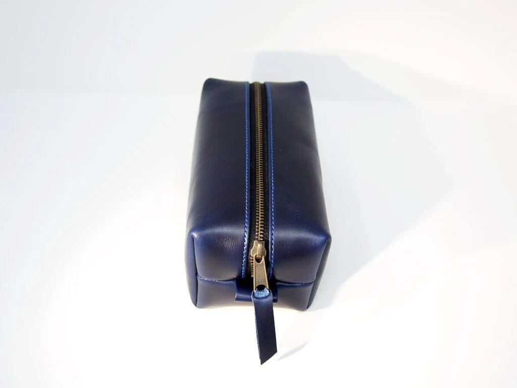Milwaukee Leather Dopp Kit - Blue - Image 3