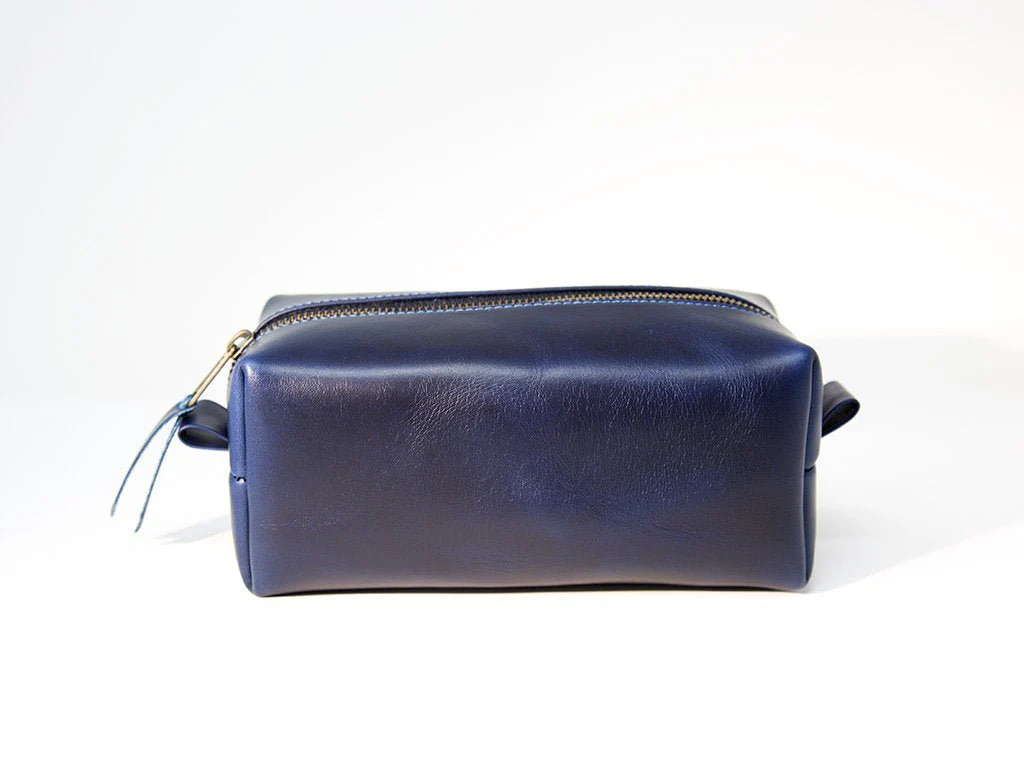 Milwaukee Leather Dopp Kit - Blue - Image 4