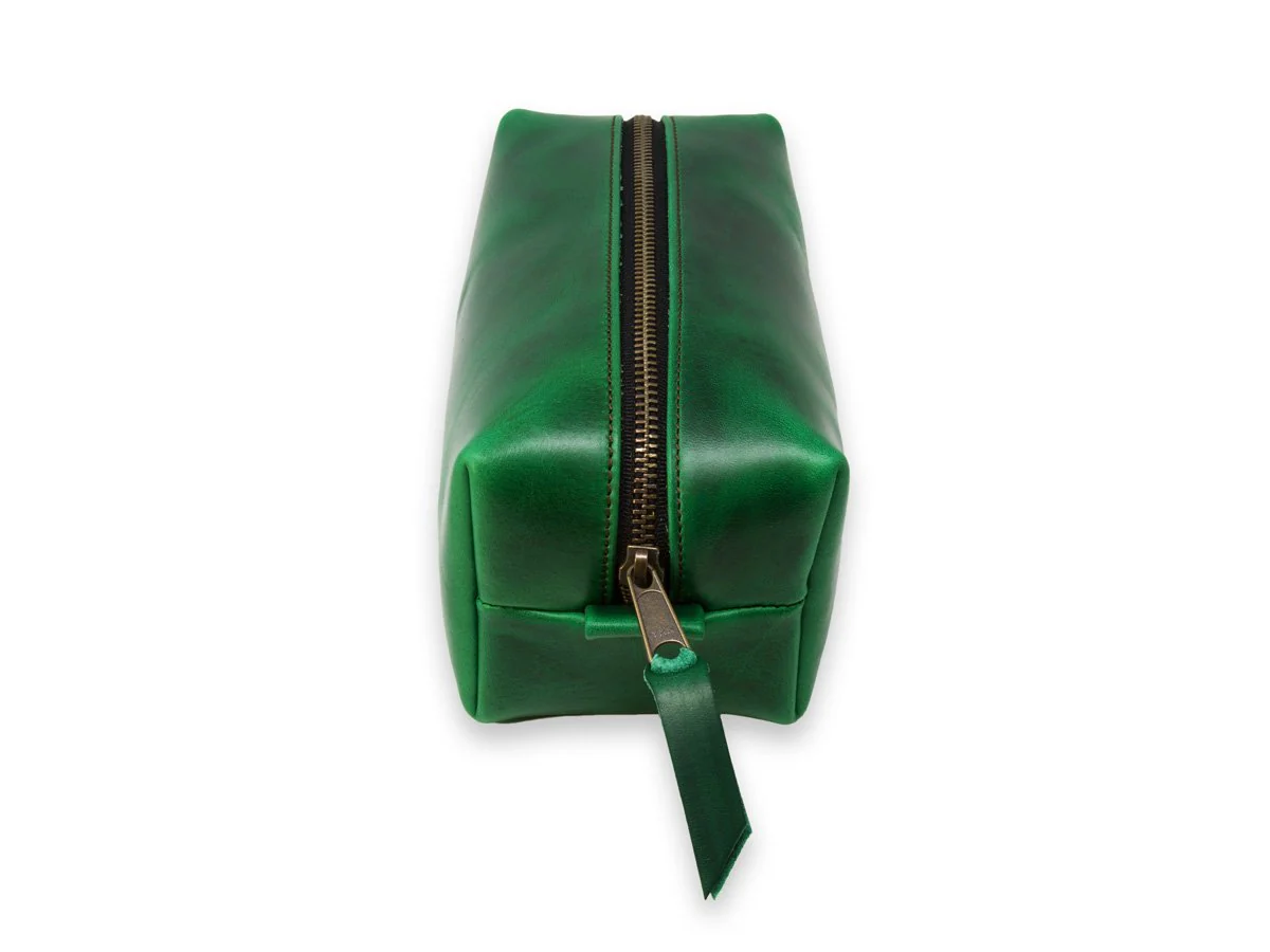 Milwaukee Leather Dopp Kit - Green - Image 2