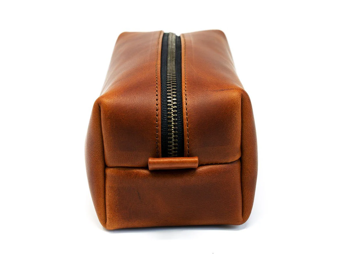 Milwaukee Leather Dopp Kit - Tan - Image 3