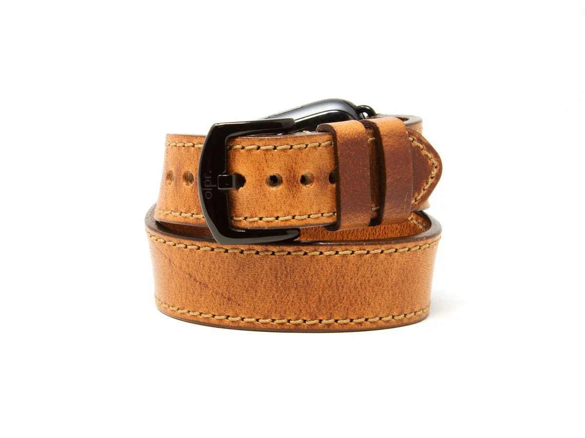 Milwaukee Leather Double Wrap Apple Watch Band - Natural - Image 3