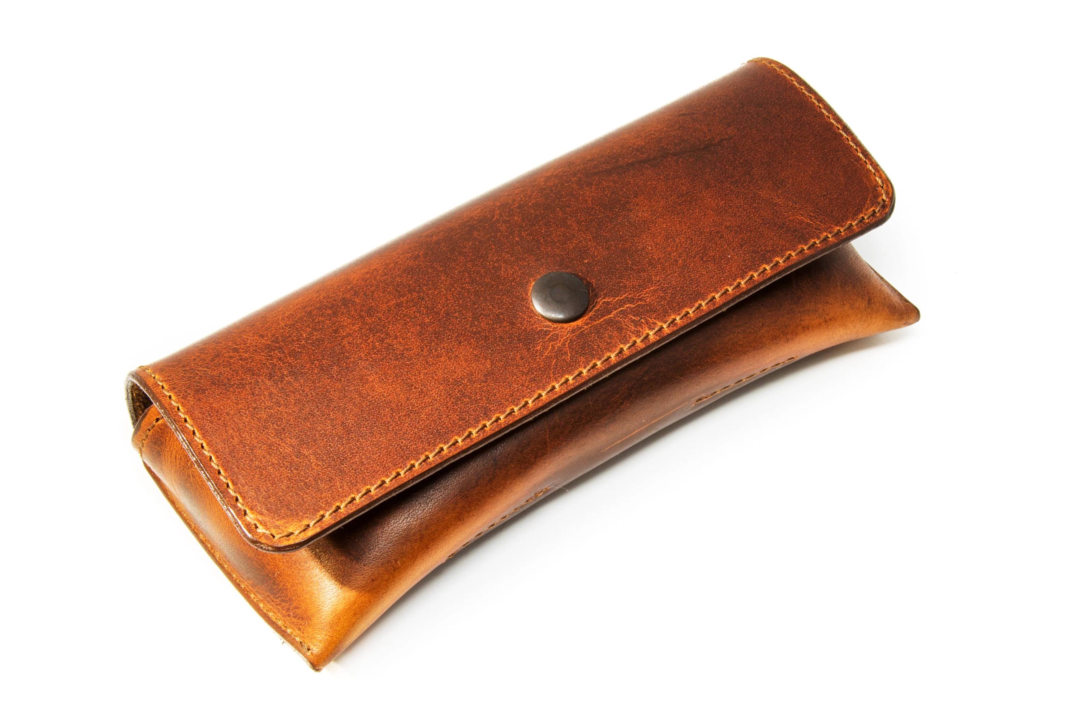 Milwaukee Leather Glasses Case - Natural