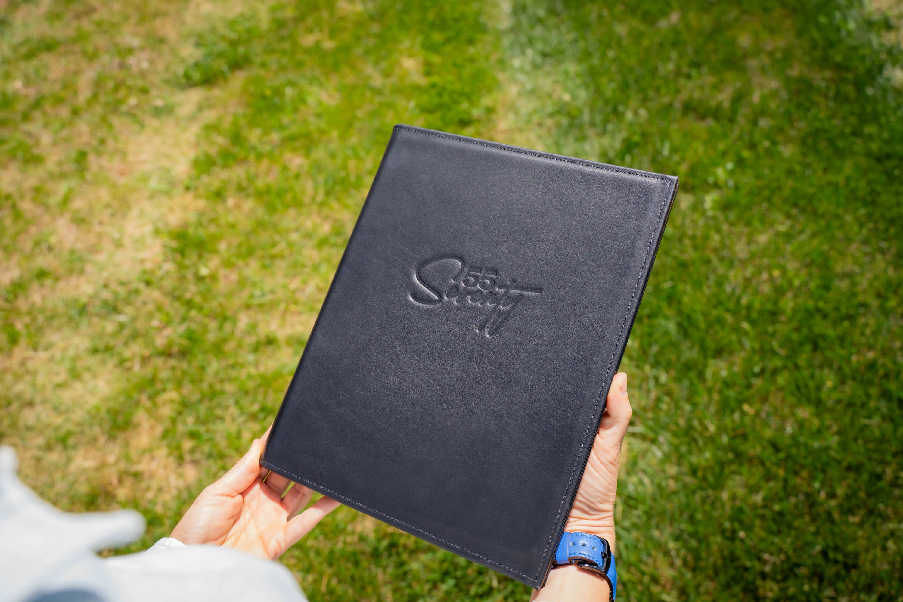 Milwaukee Leather Hardcover Menu with Corners - Black - Image 4