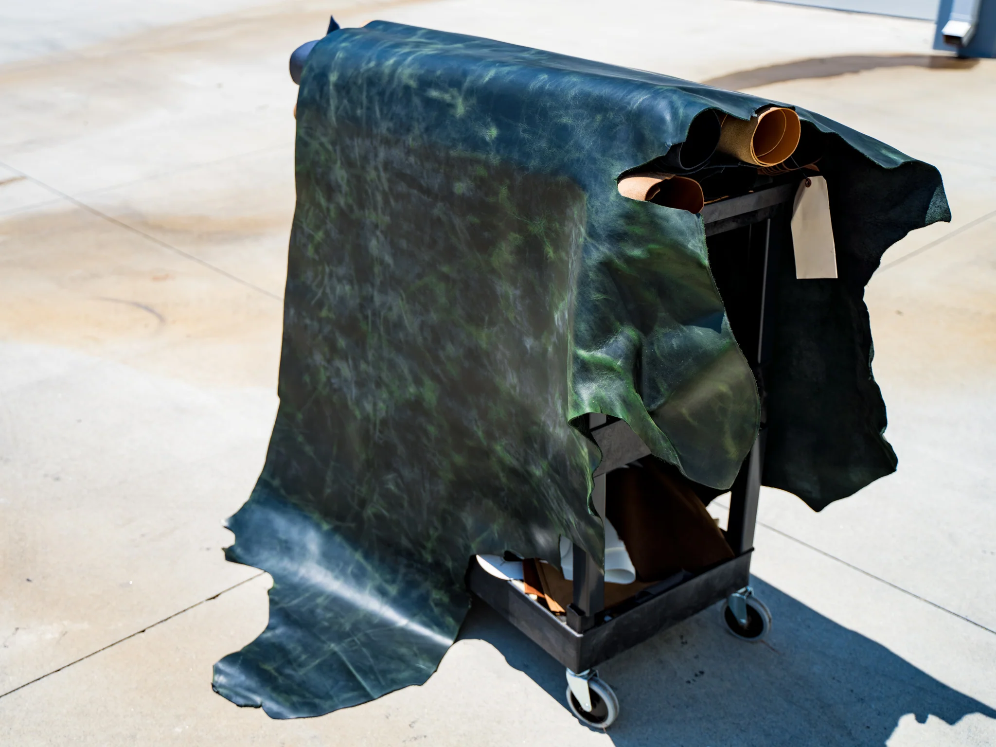 Milwaukee Leather Hide - Green Moss - Image 3