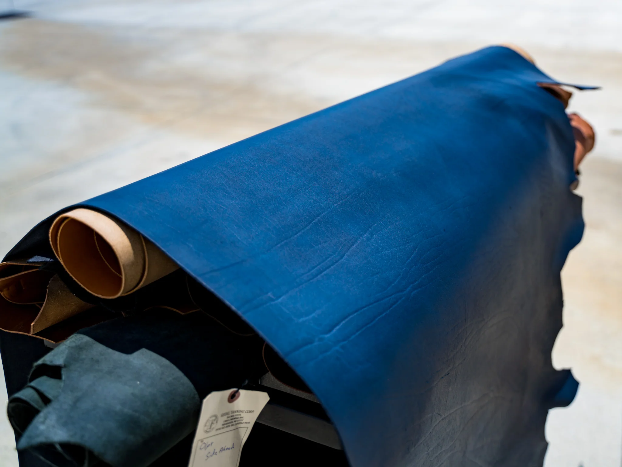 Milwaukee Leather Hide - Navy - Image 2