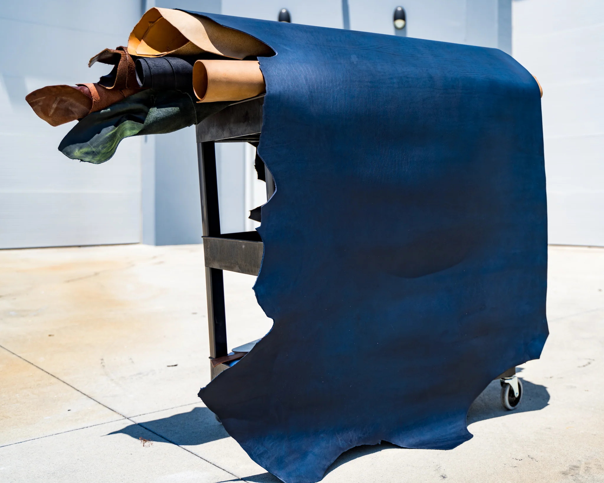 Milwaukee Leather Hide - Navy - Image 3