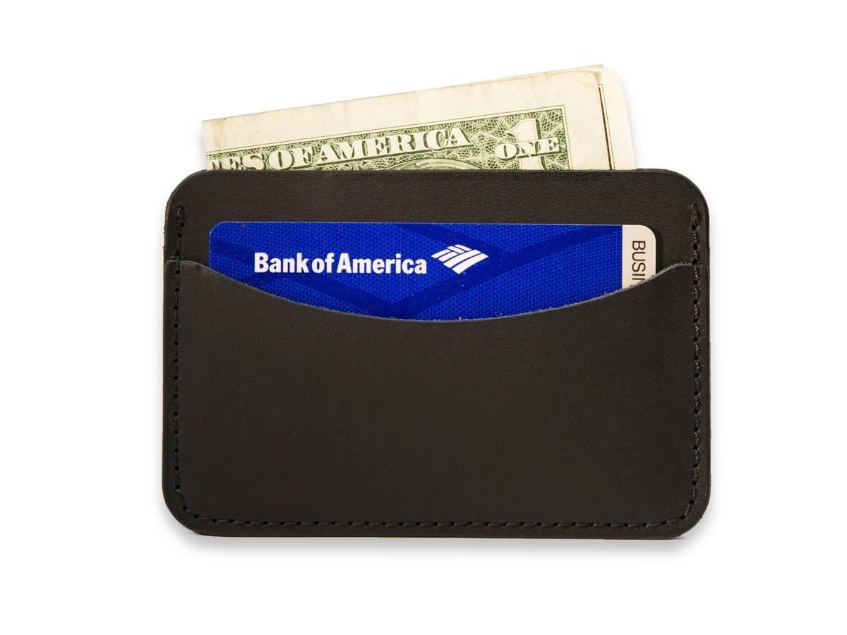Milwaukee Leather Horizontal Card Holder - Black - Image 3