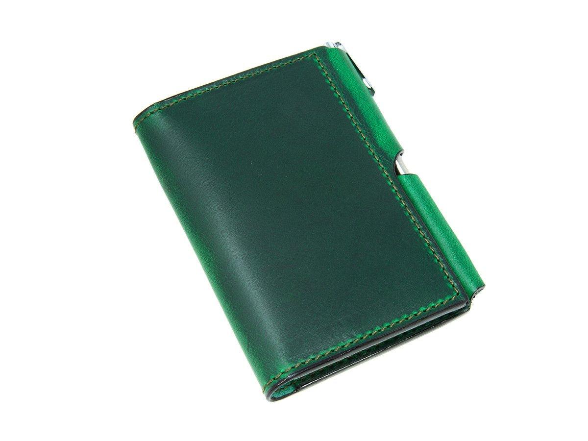 Milwaukee Leather Journal Wallet with Pen XS - Green