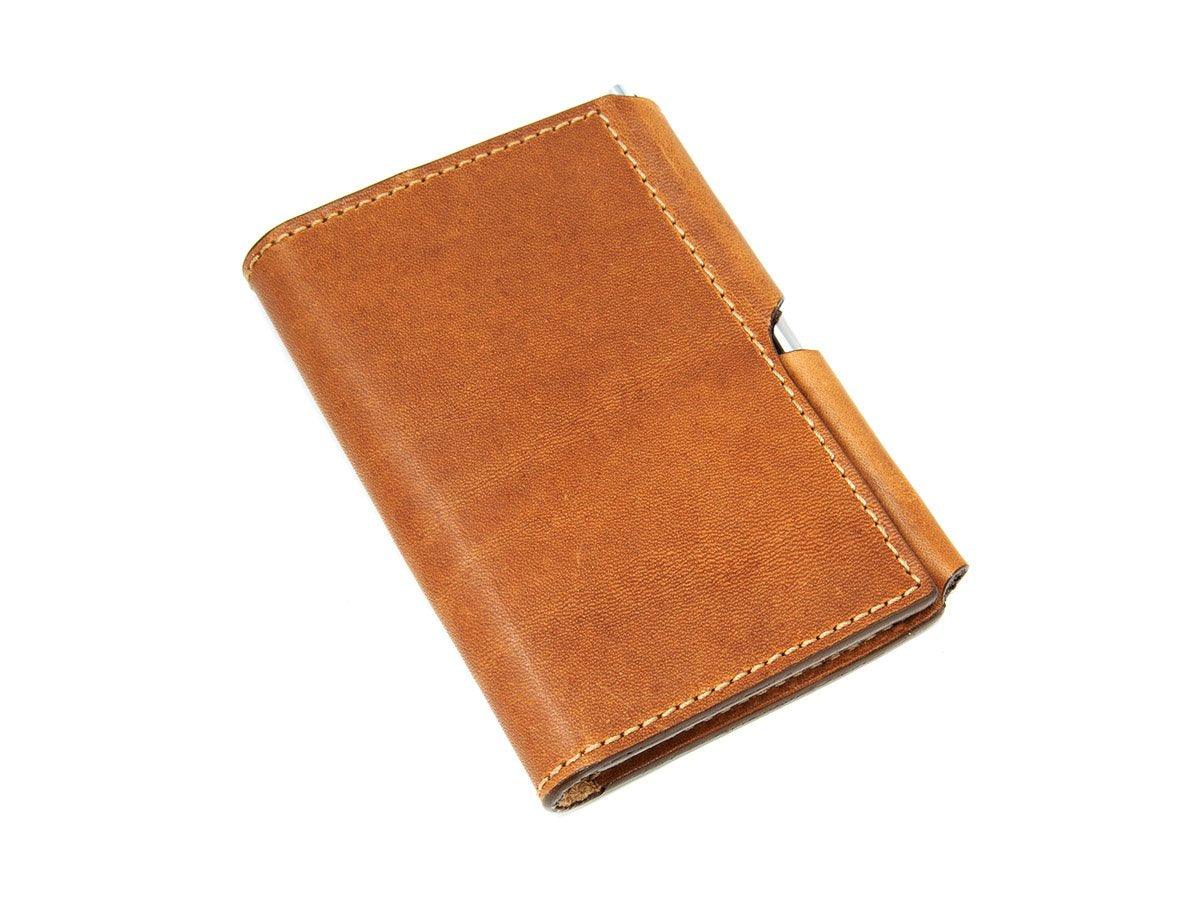 Milwaukee Leather Journal Wallet with Pen XS - Natural