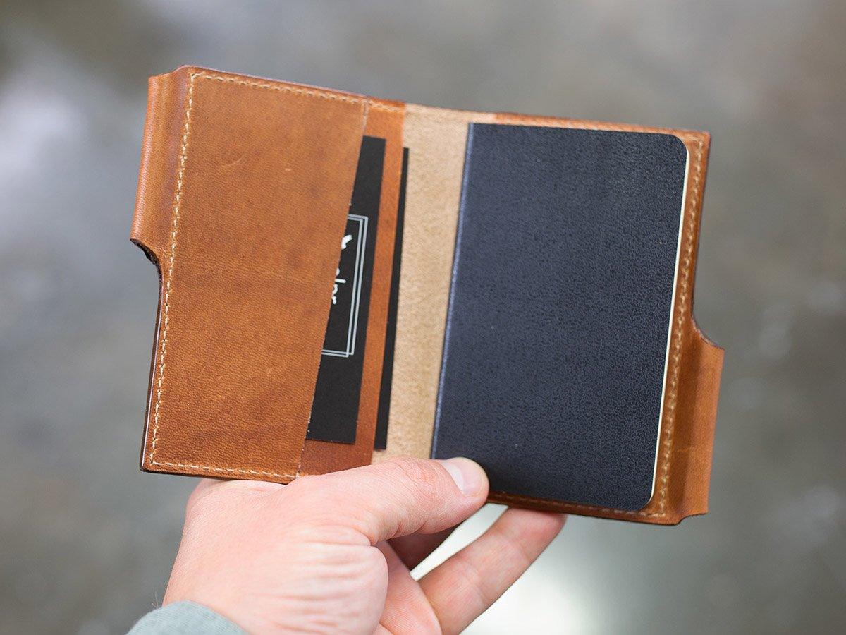 Milwaukee Leather Journal Wallet with Pen XS - Natural - Image 5