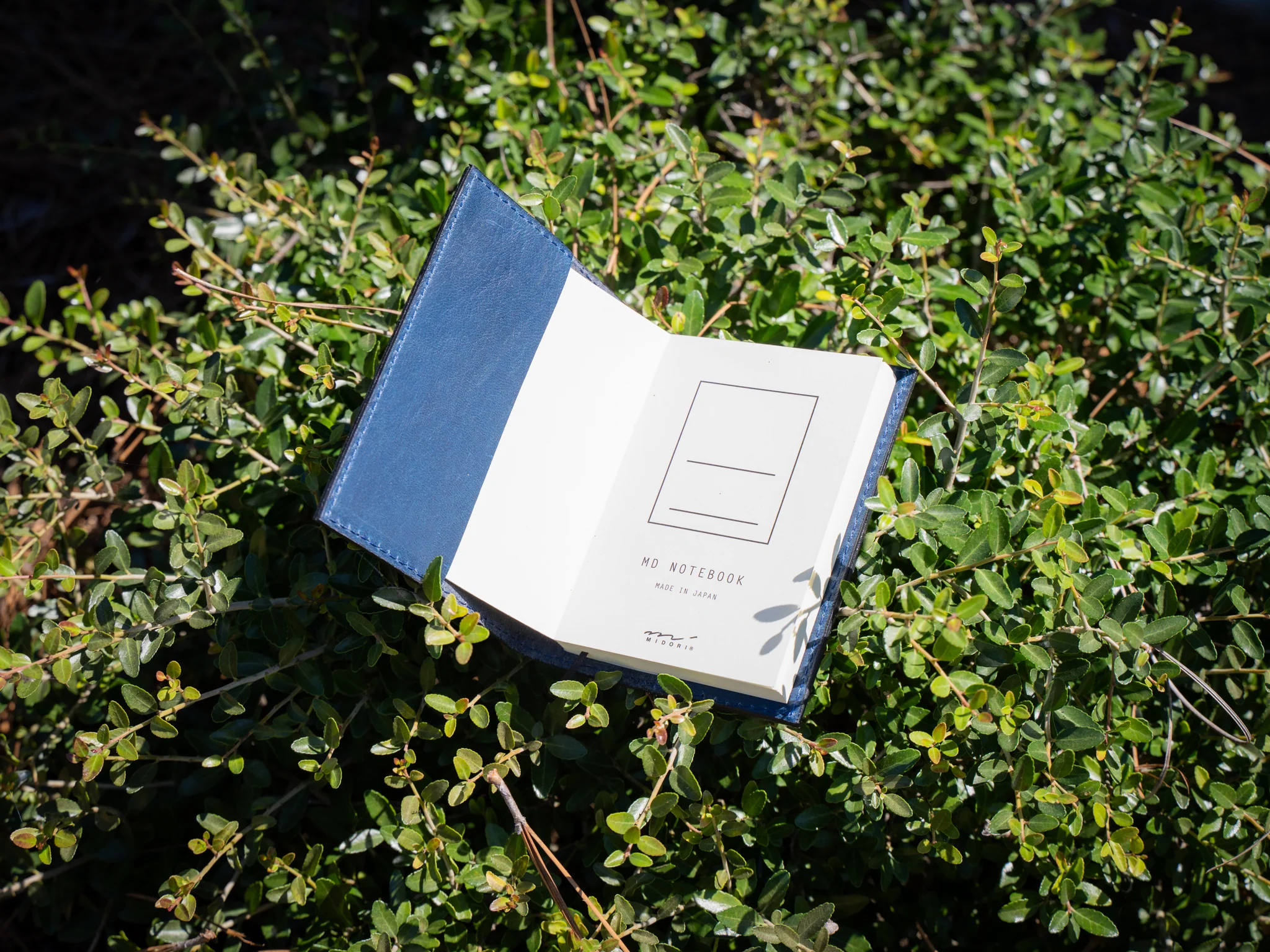 Milwaukee Leather Midori Notebook Cover - Blue - Image 6