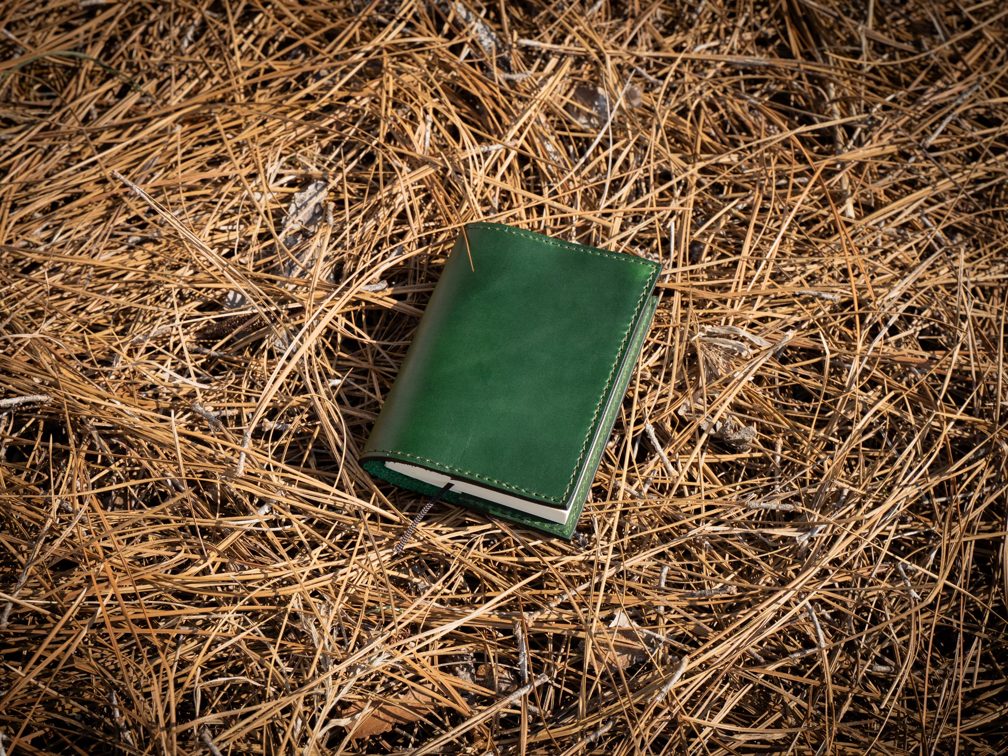Milwaukee Leather Midori Notebook Cover - Green Moss - Image 3