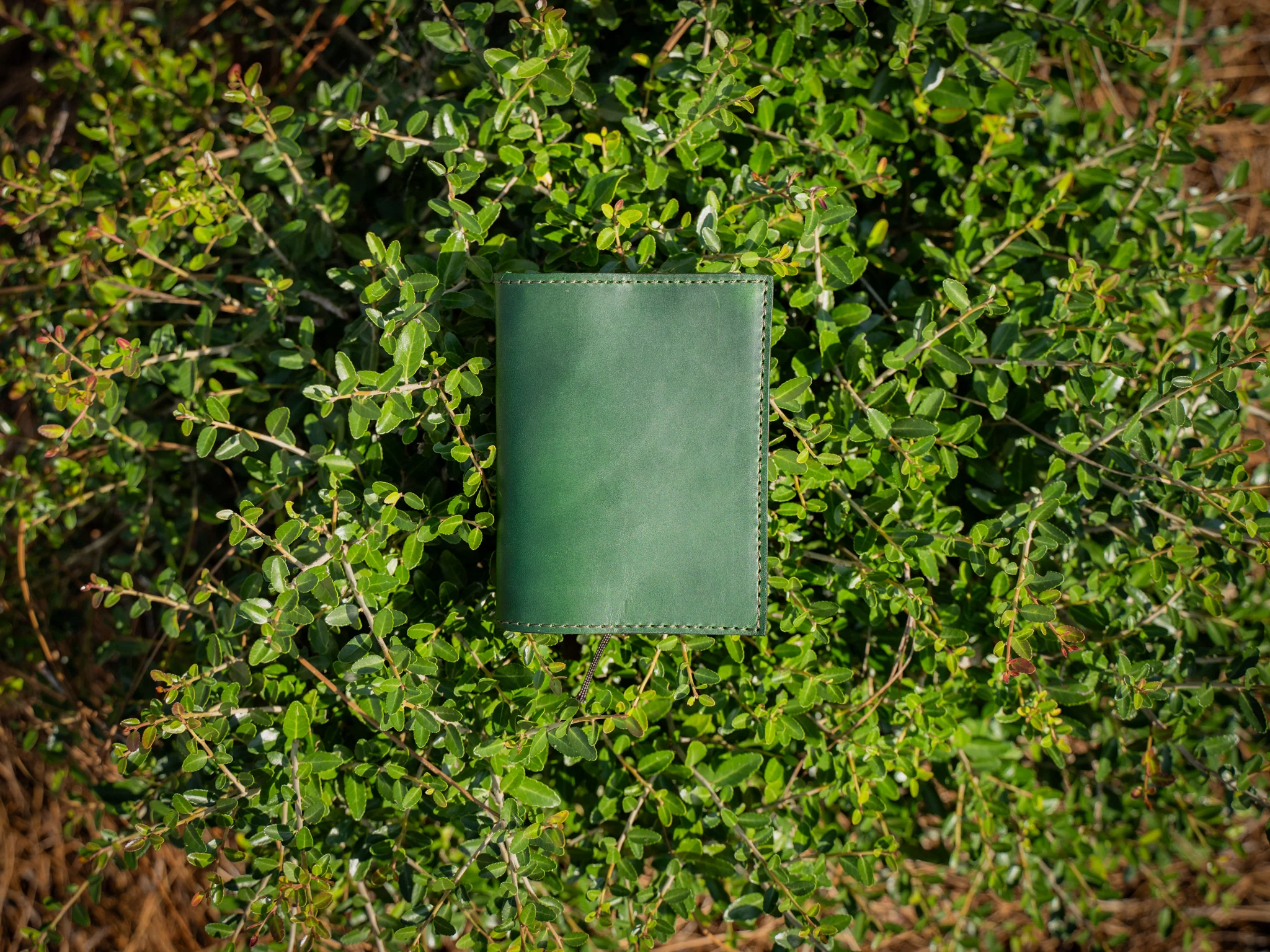 Milwaukee Leather Midori Notebook Cover - Green Moss - Image 6