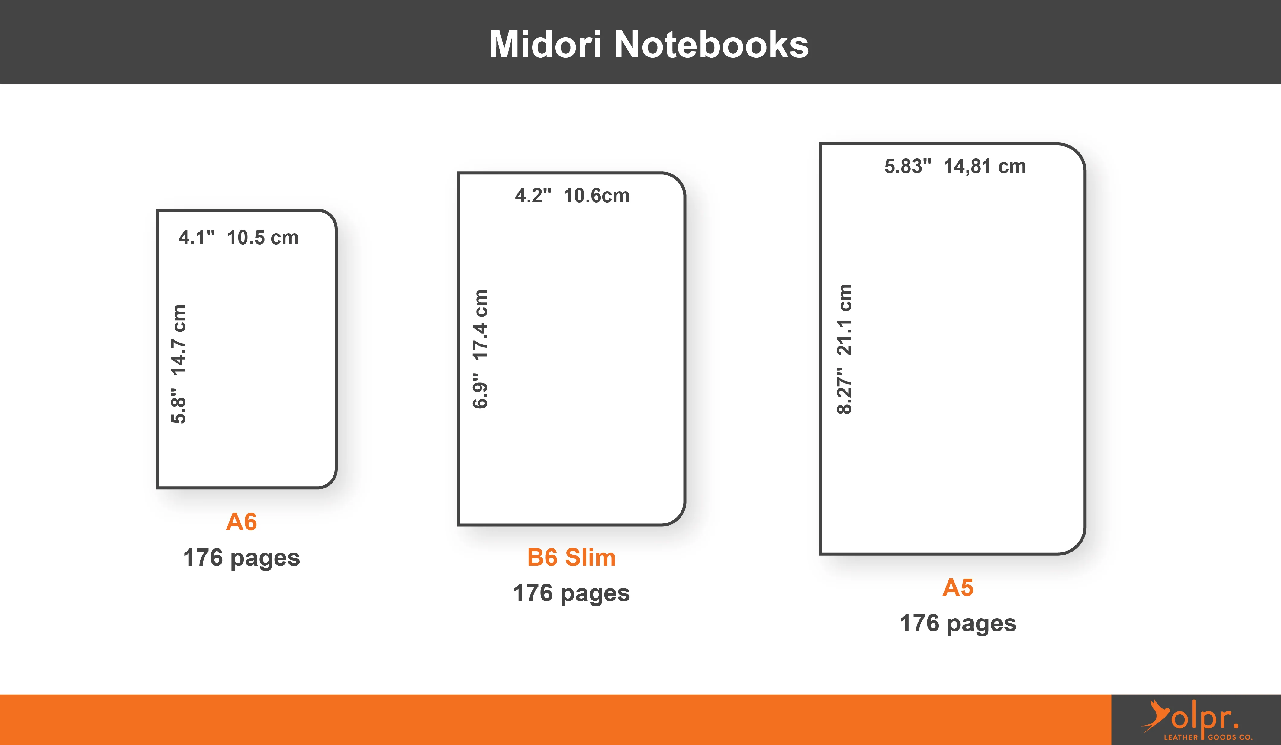 Milwaukee Leather Midori Notebook Cover - Chestnut - Image 11