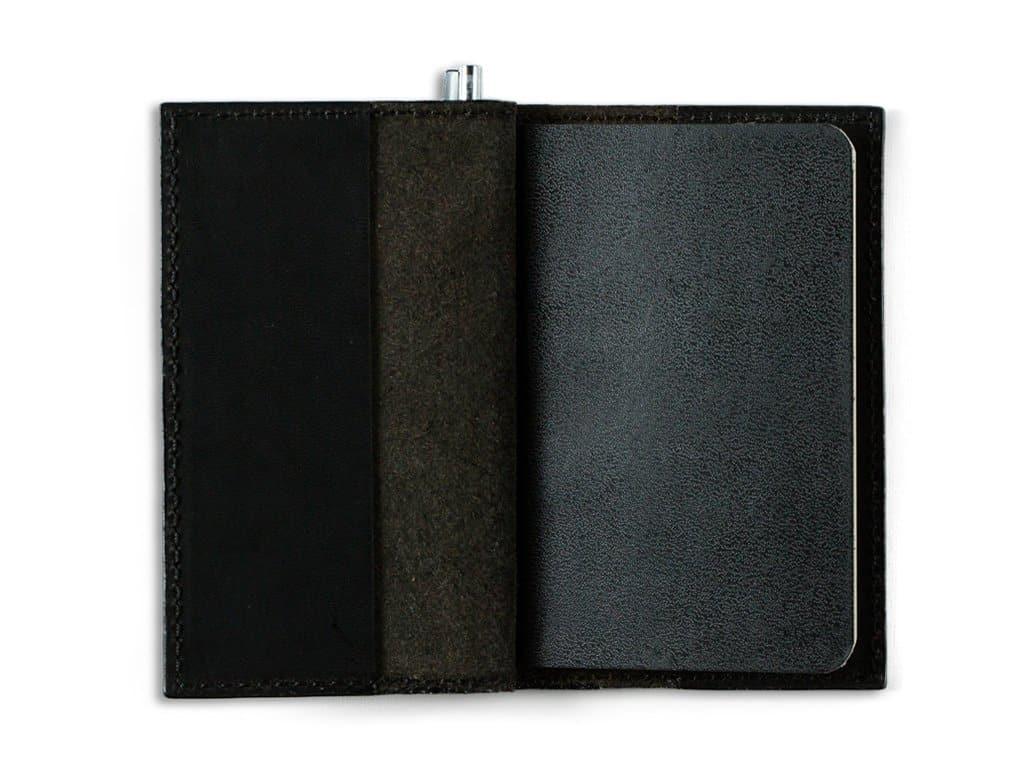 Milwaukee Leather Mini Journal with Pen - Black - Image 3
