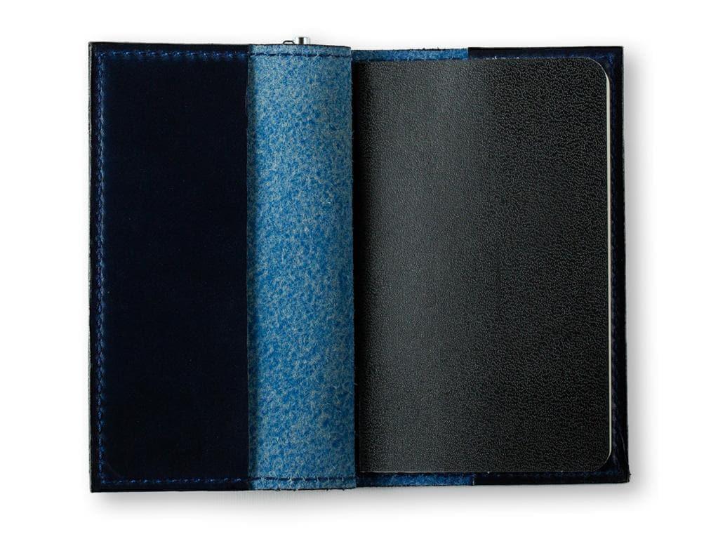 Milwaukee Leather Mini Journal with Pen - Blue - Image 3