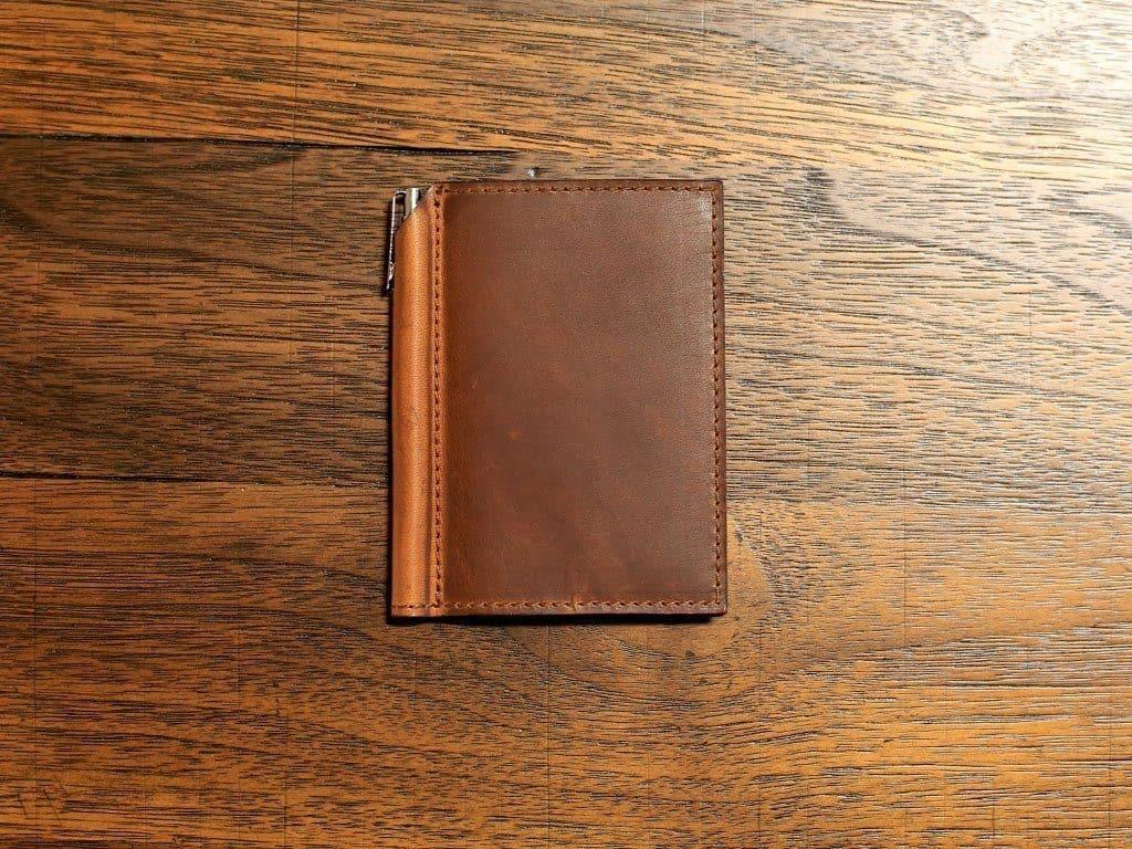 Milwaukee Leather Mini Journal with Pen - Chestnut - Image 5