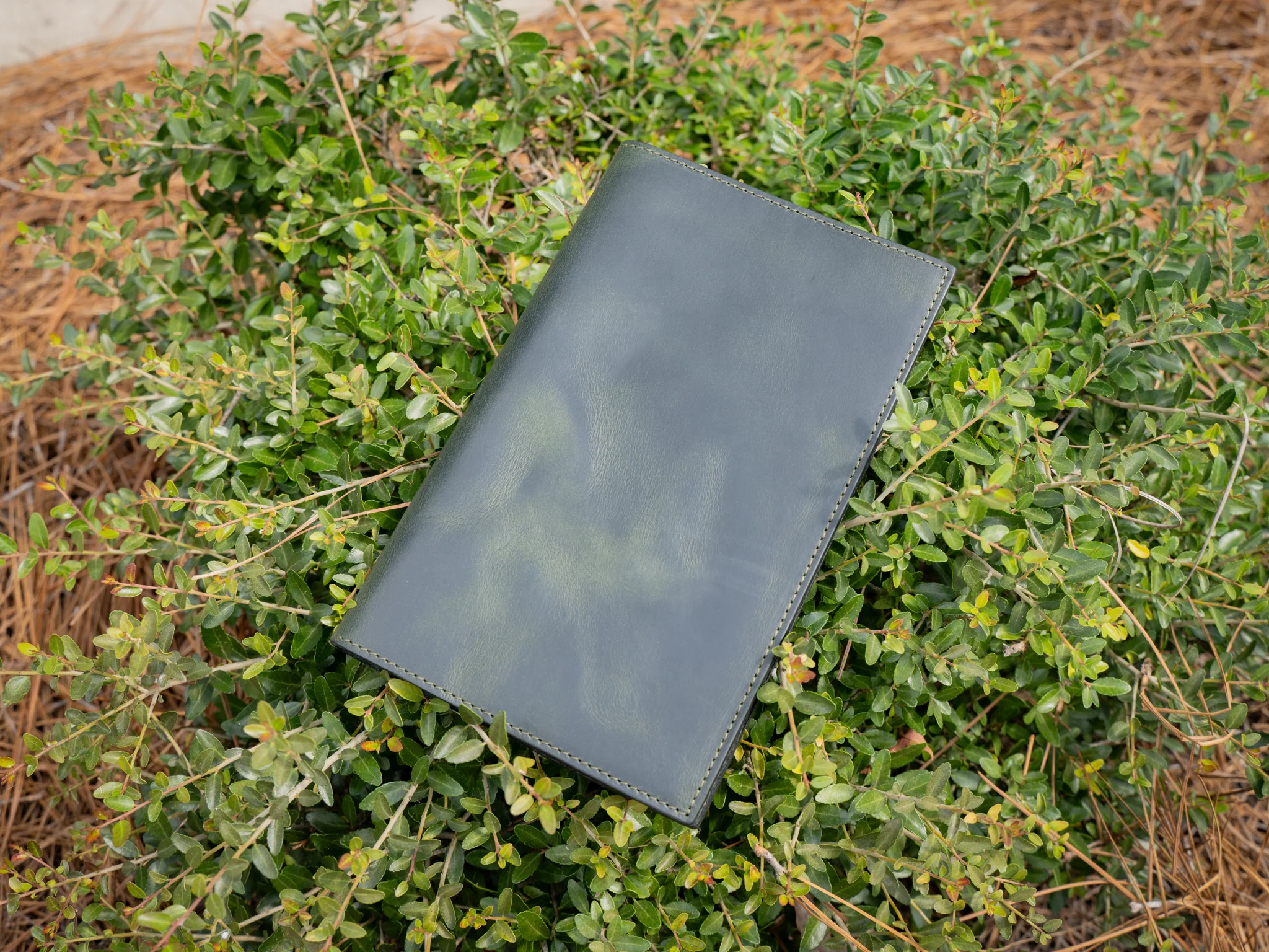Milwaukee Leather Moleskine Cahier Journal - Green Moss - Image 2