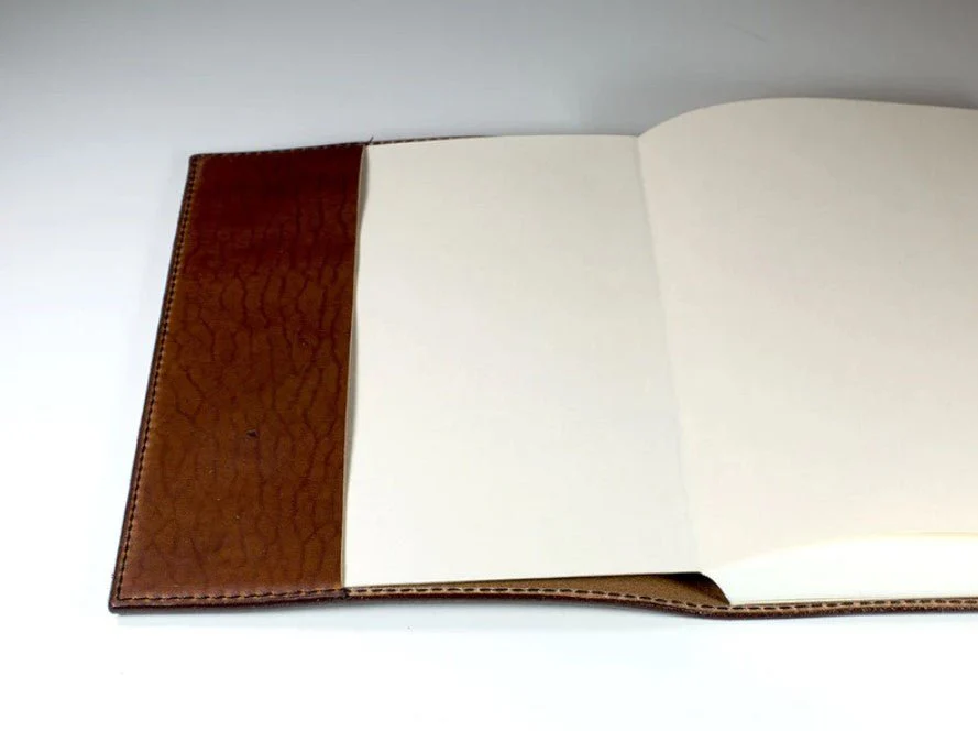 Milwaukee Leather Nanami Seven Seas A5 Journal - Chestnut - Image 3