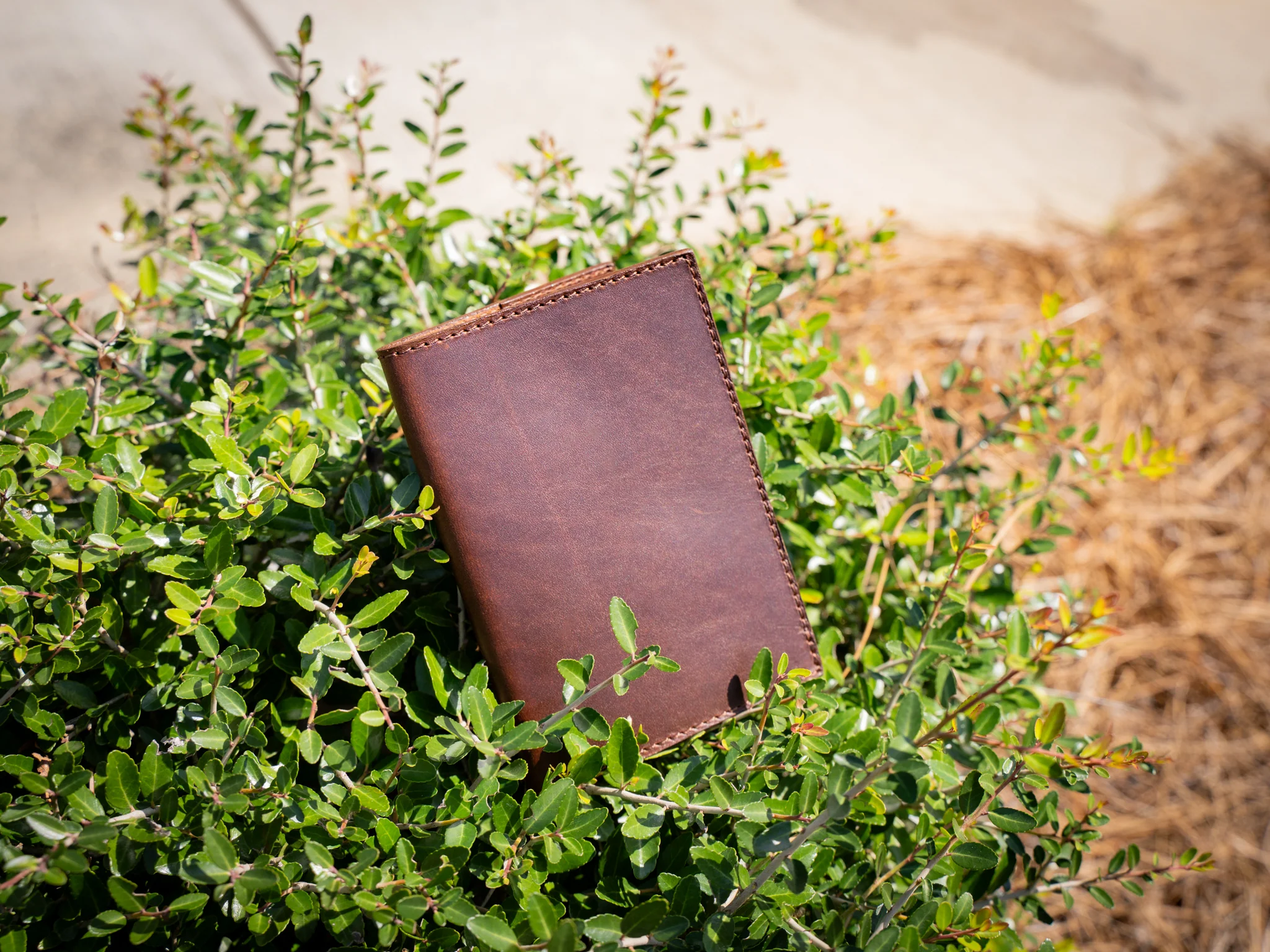 Milwaukee Leather Passport Cover - Chestnut - Image 3
