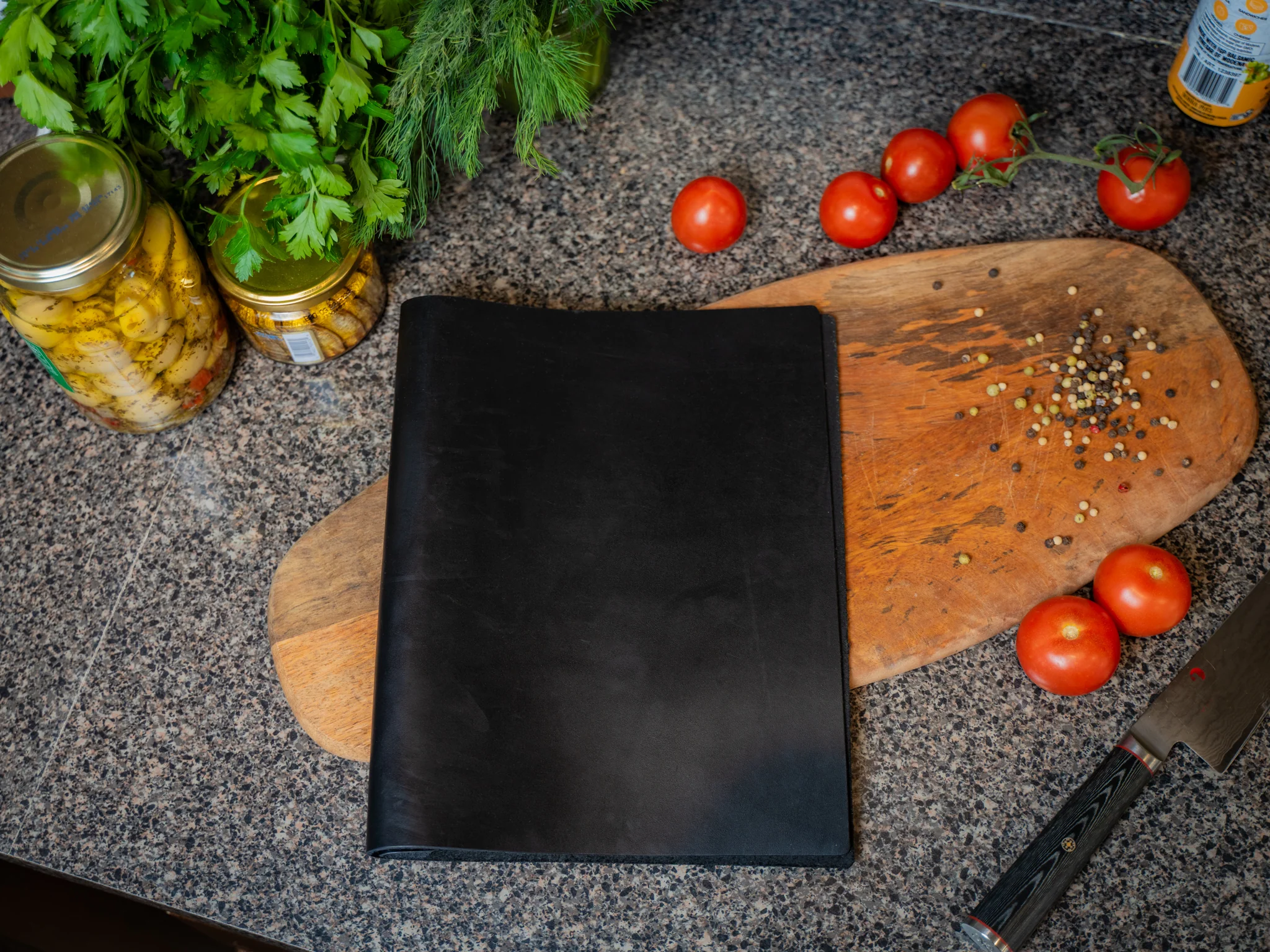 Milwaukee Leather Simple Menu Cover - Black - Image 3