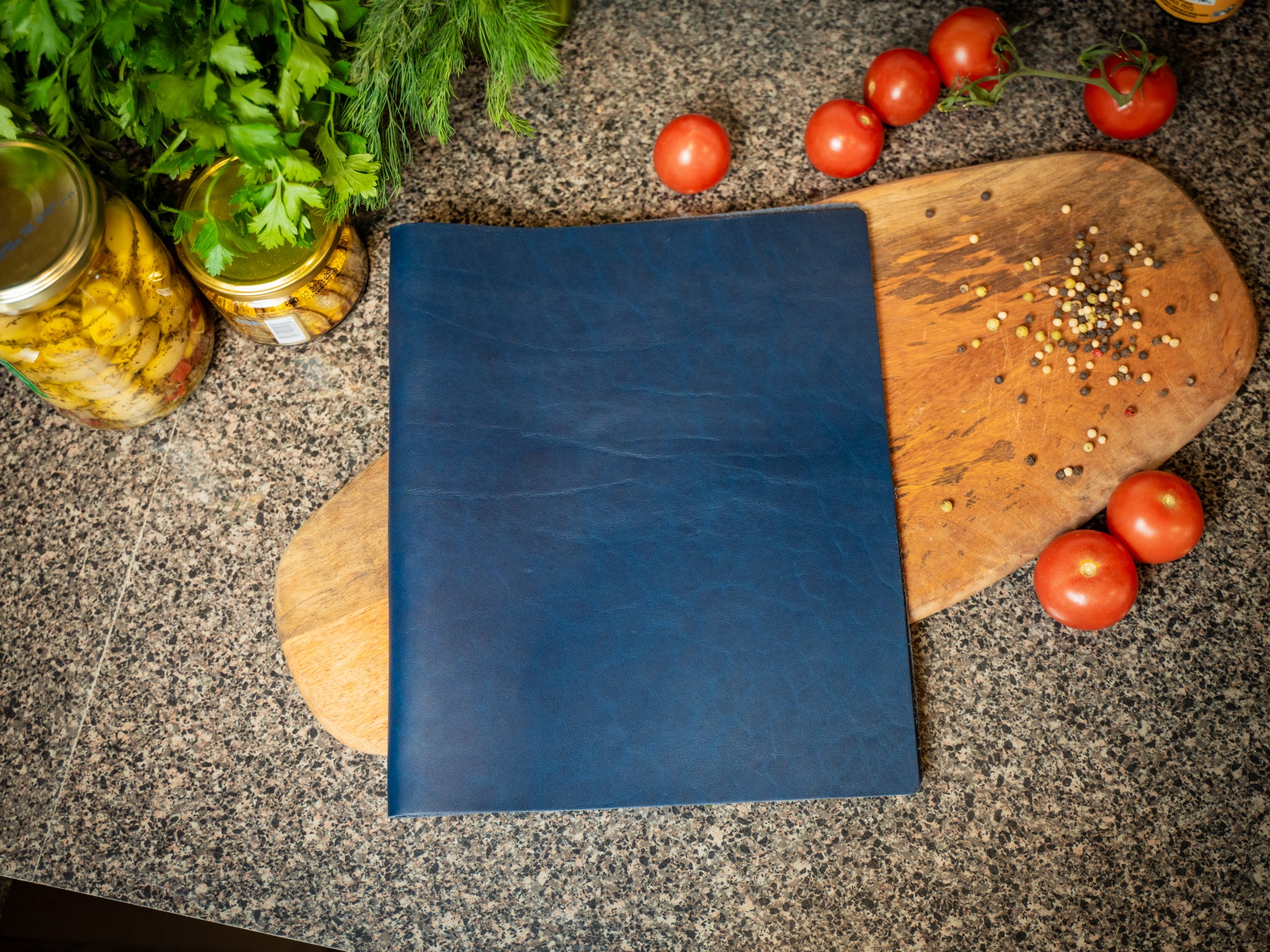 Milwaukee Leather Simple Menu Cover - Navy - Image 3