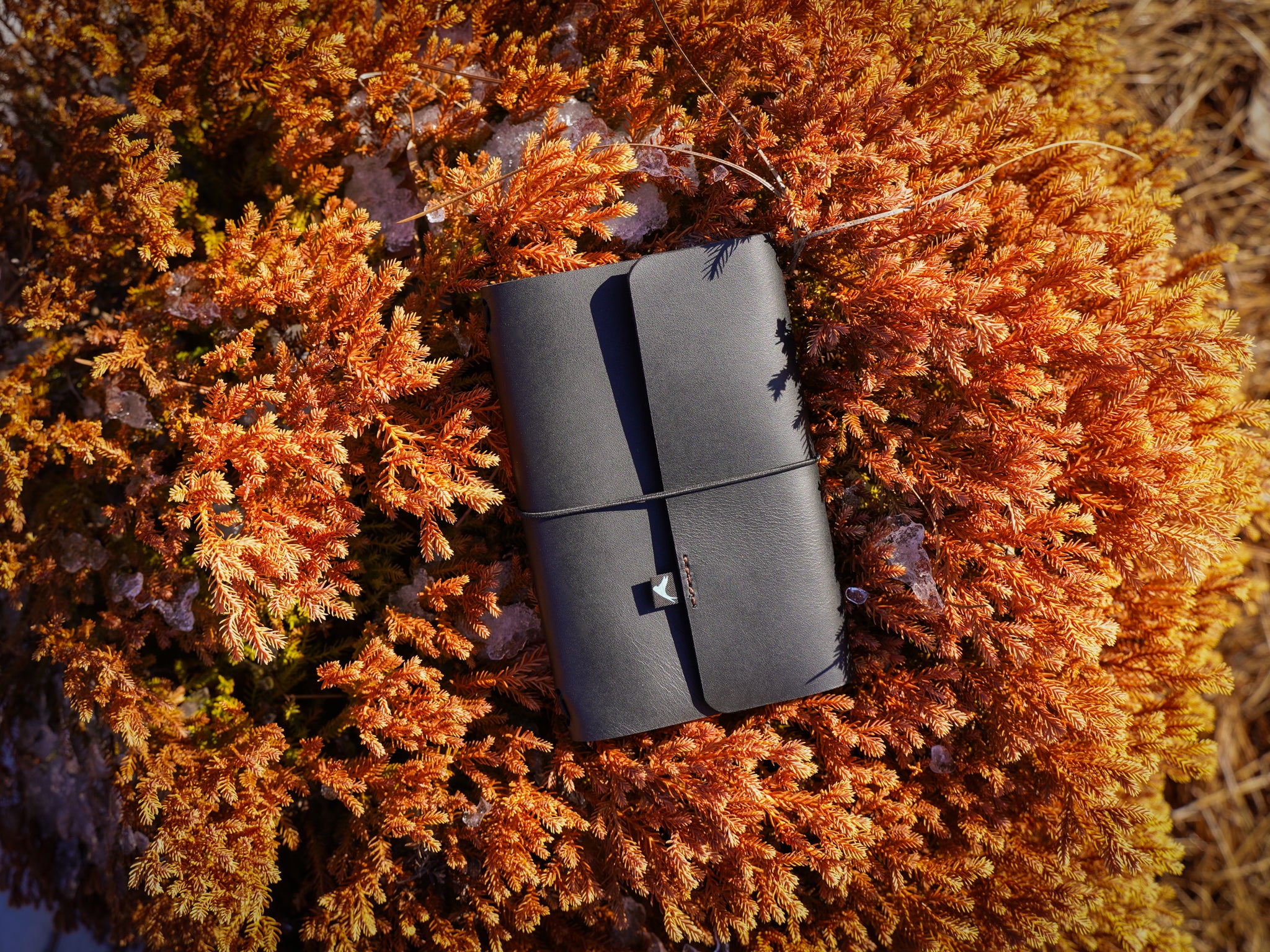 Milwaukee Leather Travel Journal - Black - Image 2