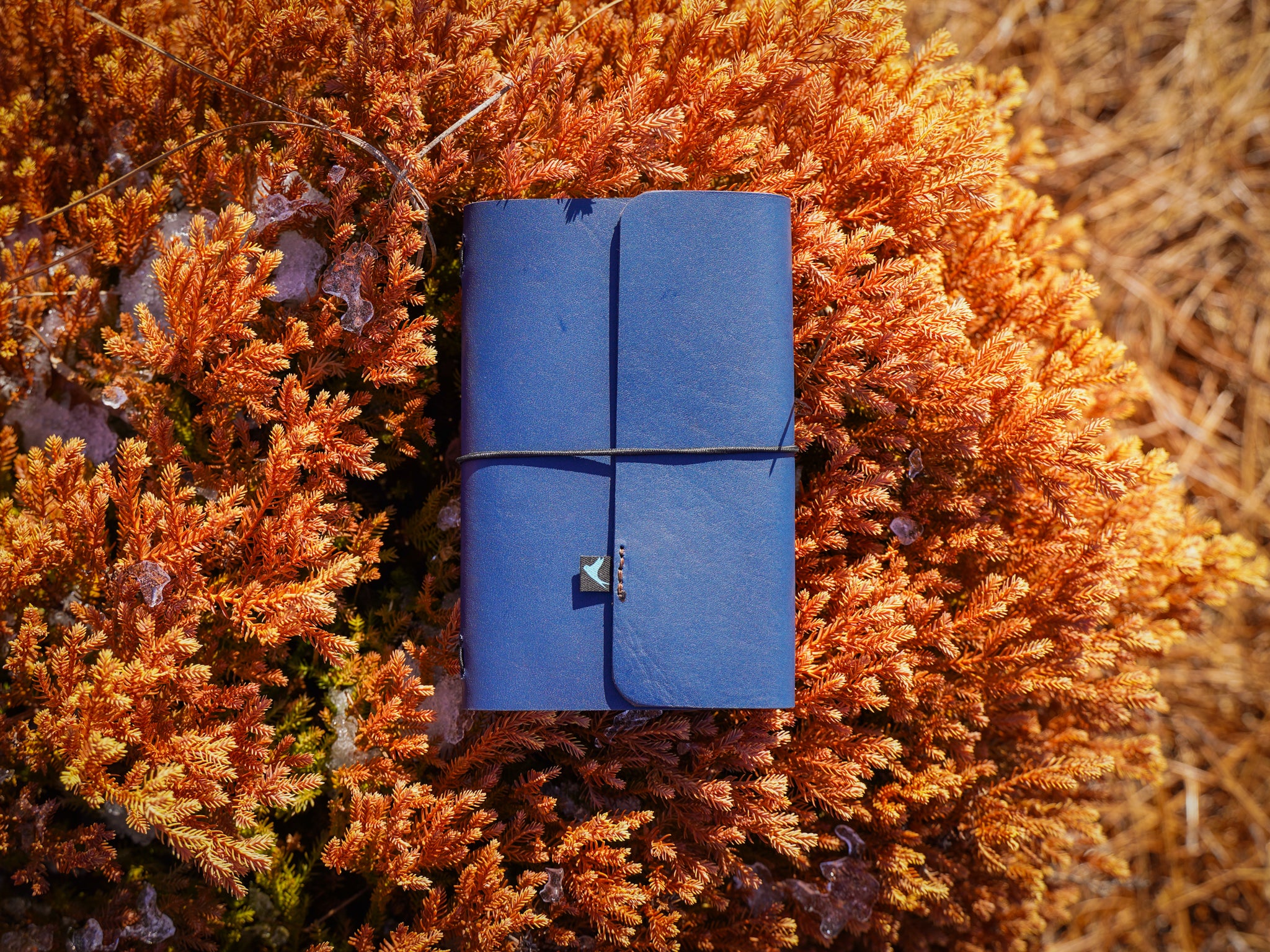Milwaukee Leather Travel Journal - Navy - Image 3