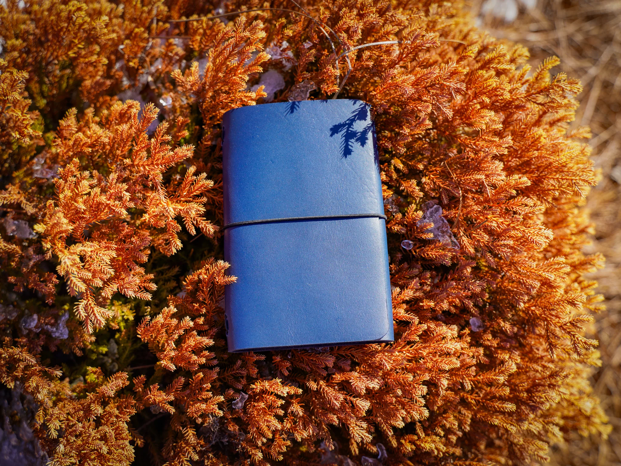 Milwaukee Leather Travel Journal - Navy - Image 6