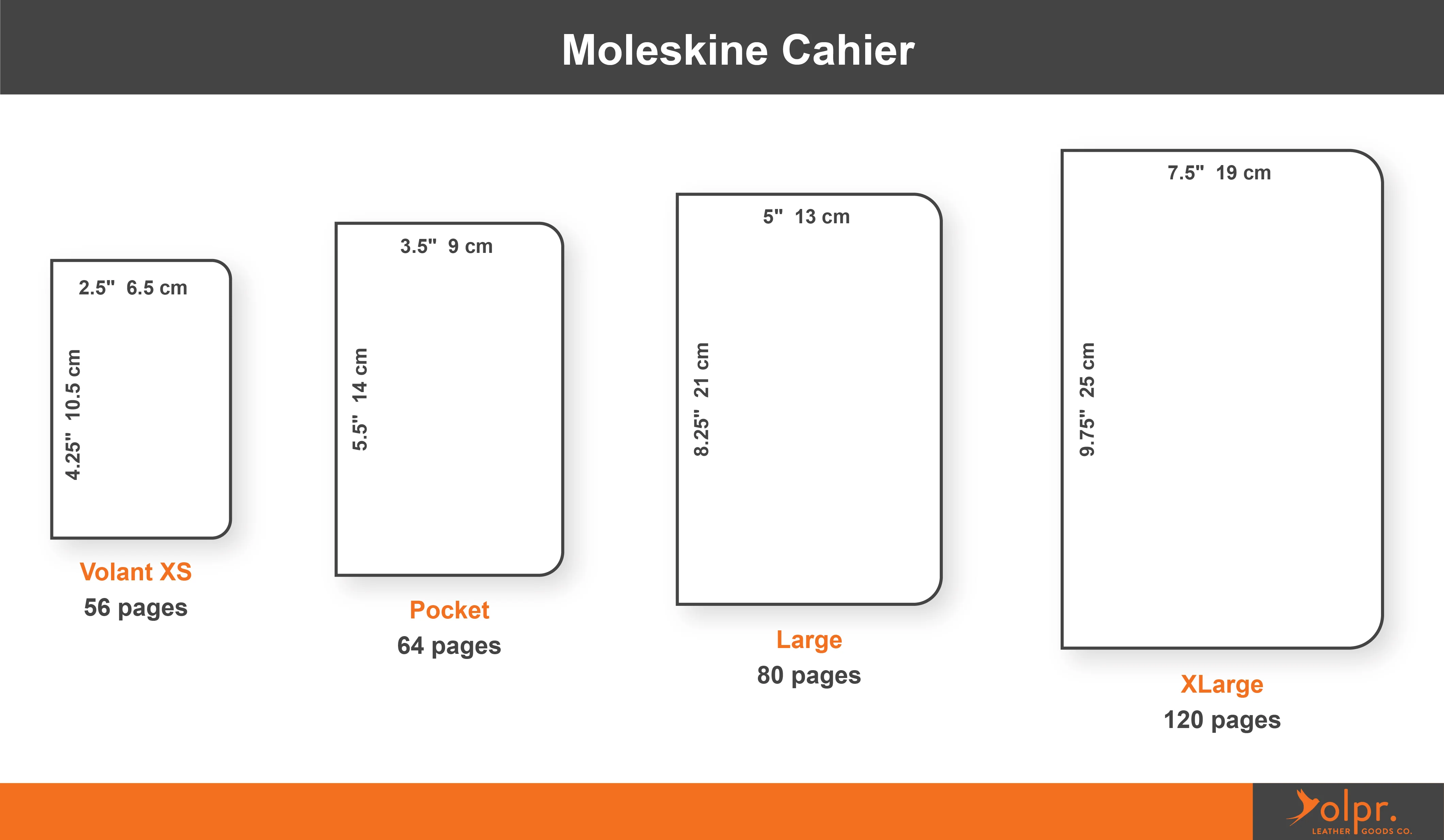 Milwaukee Leather Moleskine Cahier Journal - Blue - Image 16