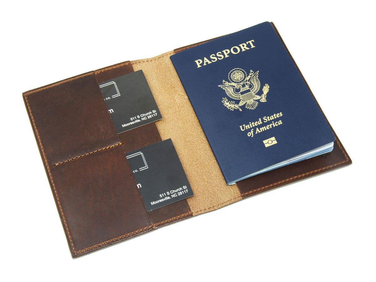 Milwaukee Leather Travel Wallet - Chestnut - Image 4