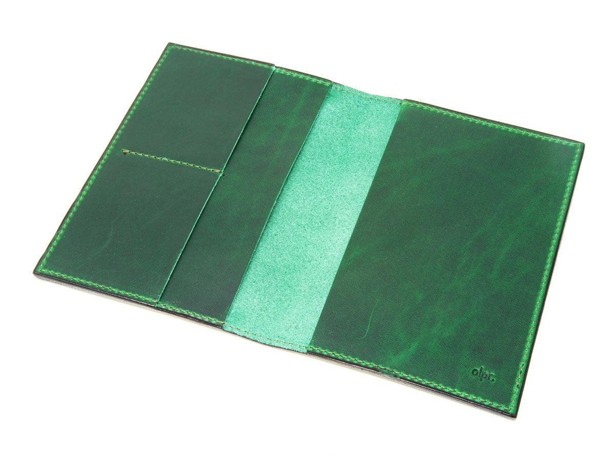 Milwaukee Leather Travel Wallet - Green - Image 2