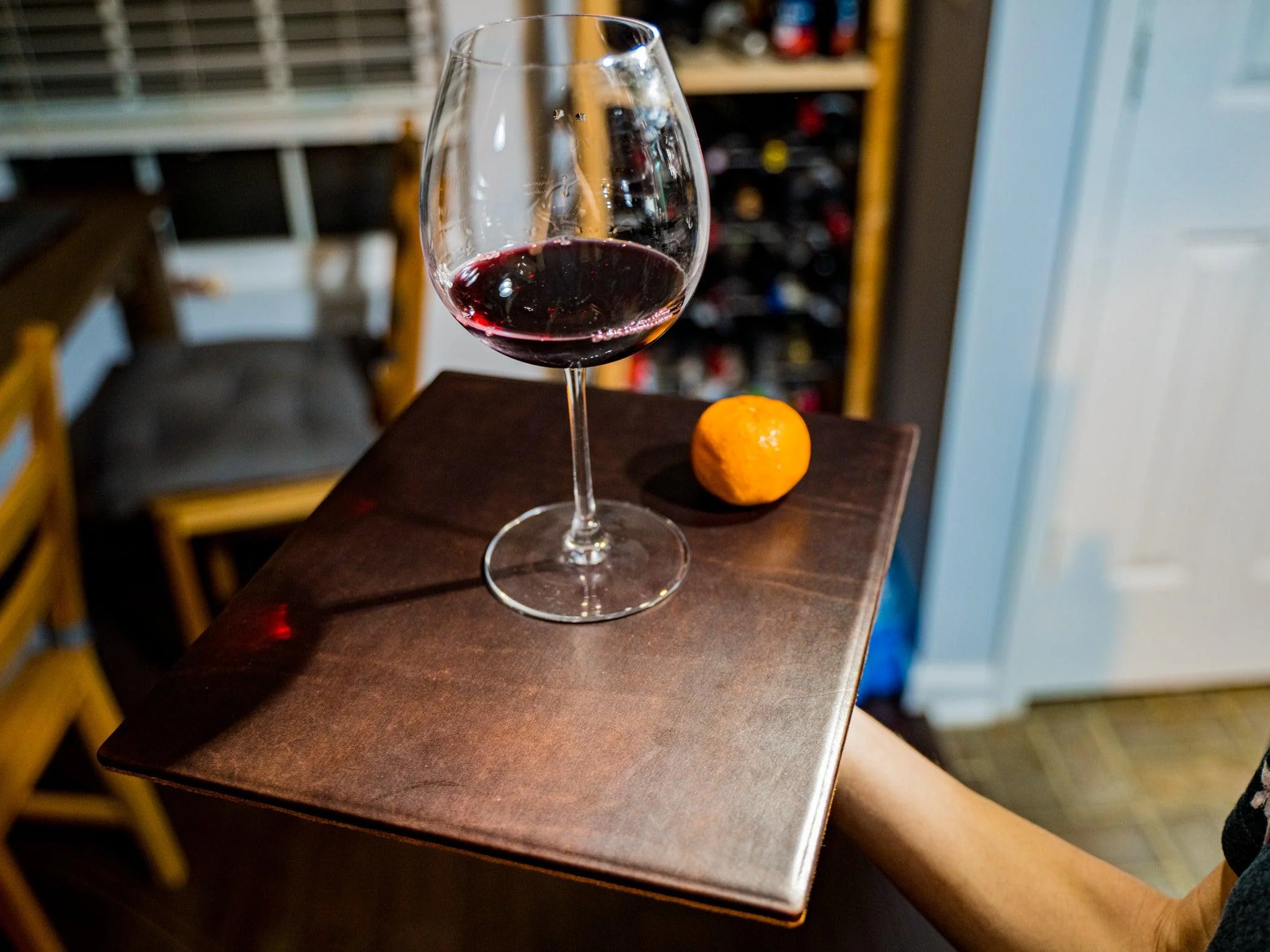 Milwaukee Leather Tray - Chestnut