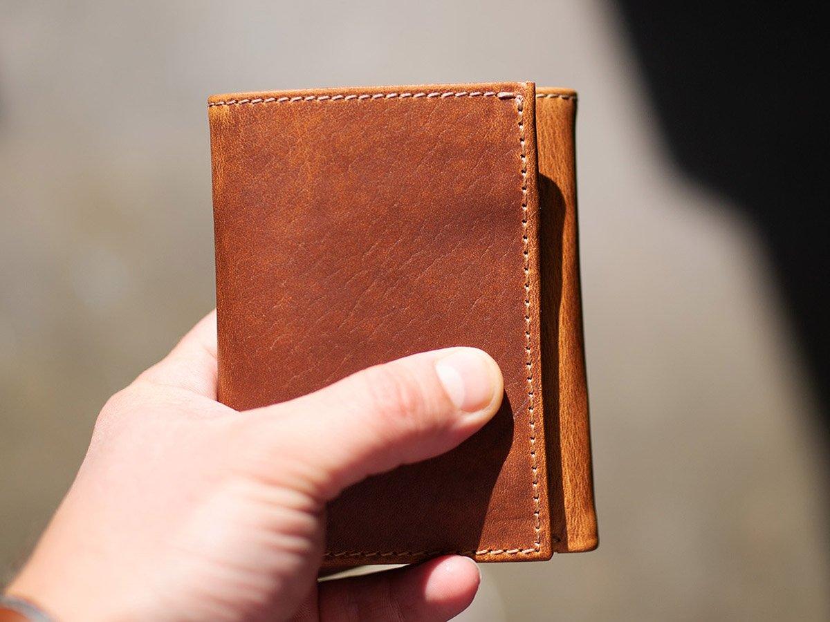 Milwaukee Leather Trifold Wallet - Natural - Image 3