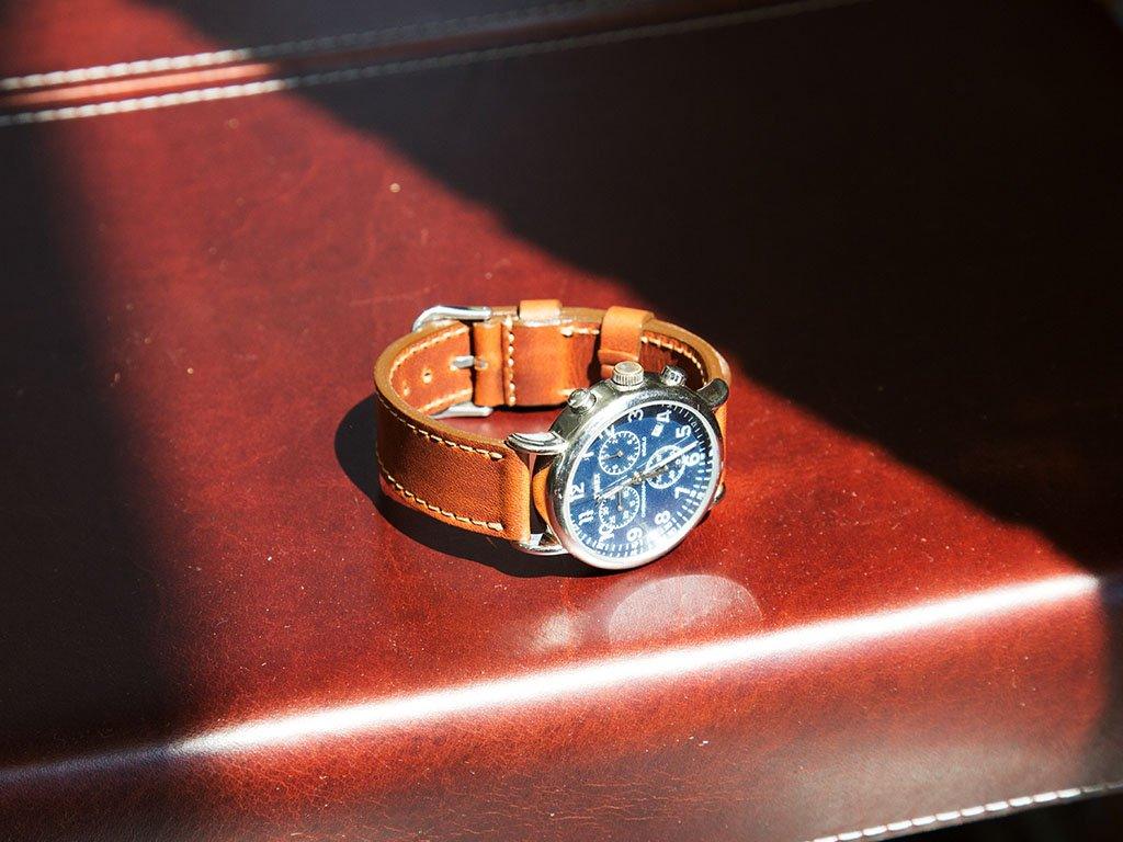 Milwaukee Leather Watch Band - Chestnut - Image 4