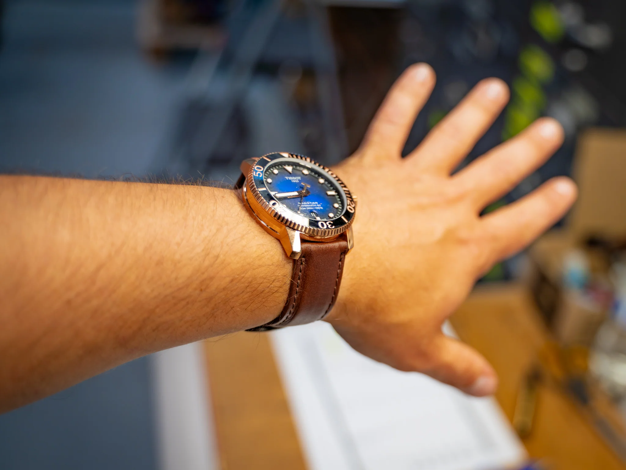 Milwaukee Leather Watch Band - Chestnut - Image 5