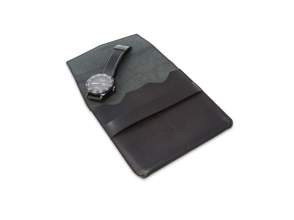 Milwaukee Leather Watch Case - Black - Image 3