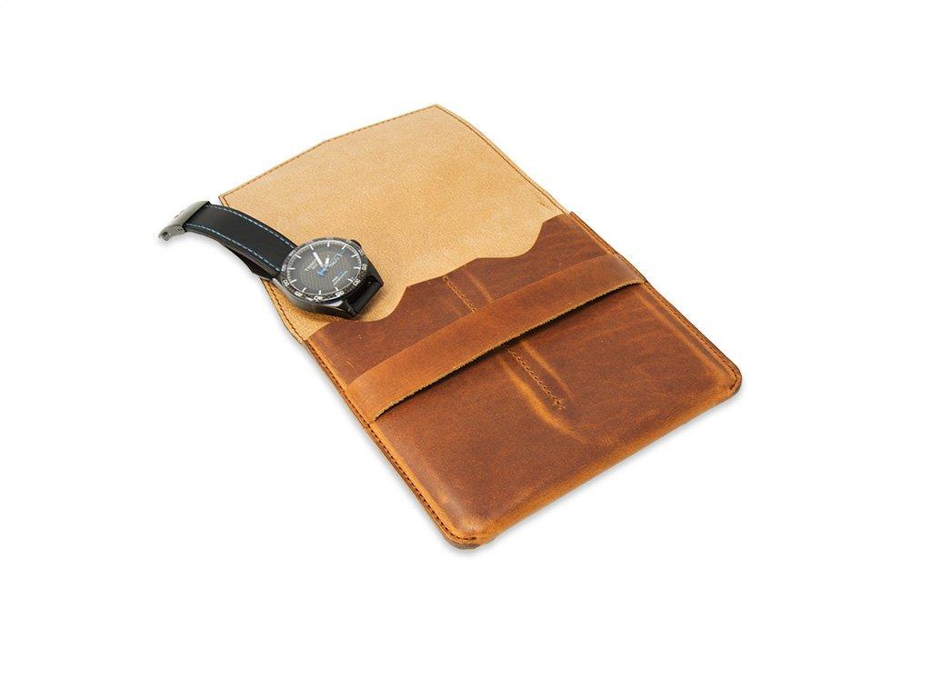 Milwaukee Leather Watch Case - Chestnut - Image 3
