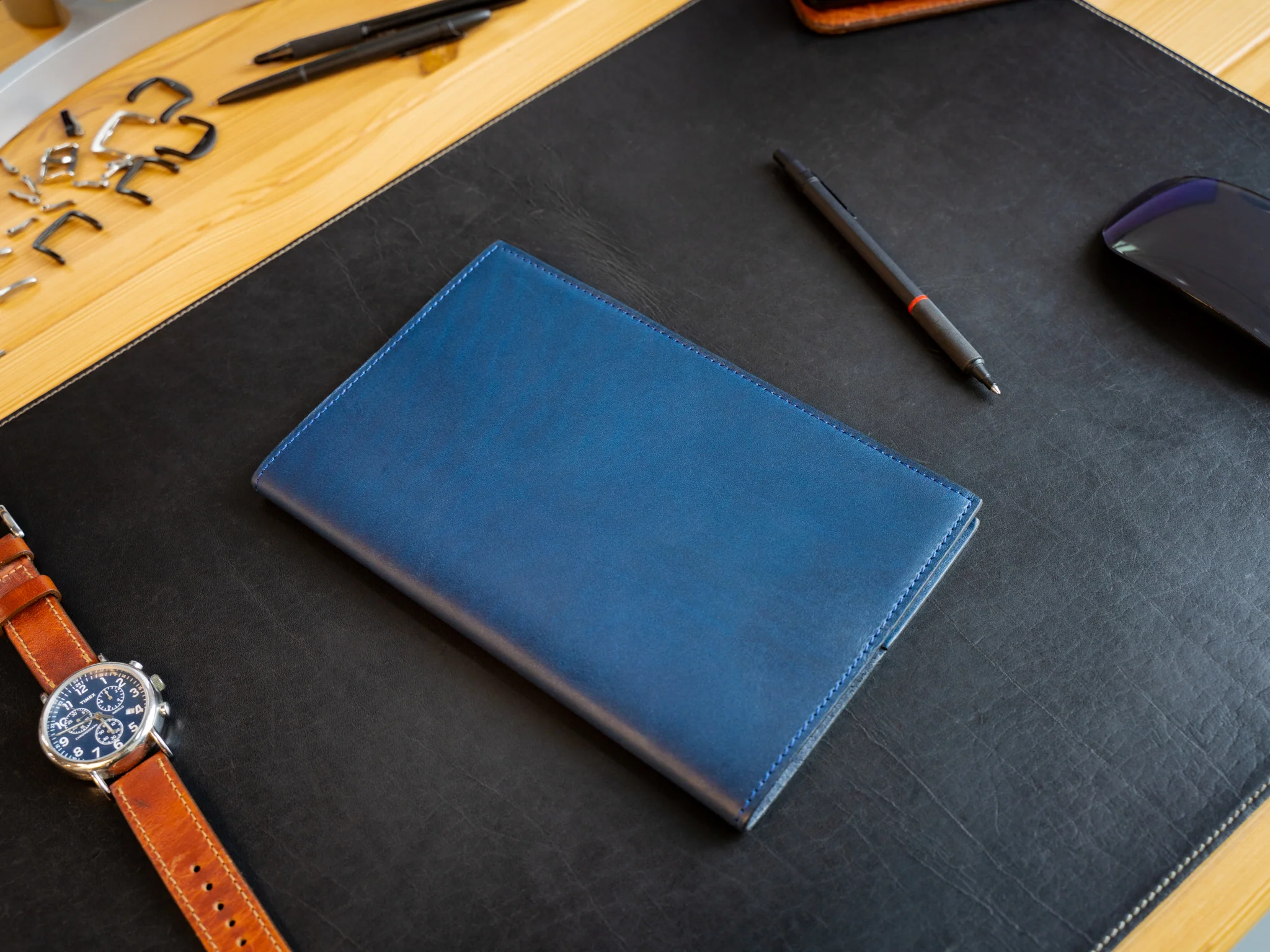 Milwaukee Leather Moleskine Cahier Journal - Blue - Image 11